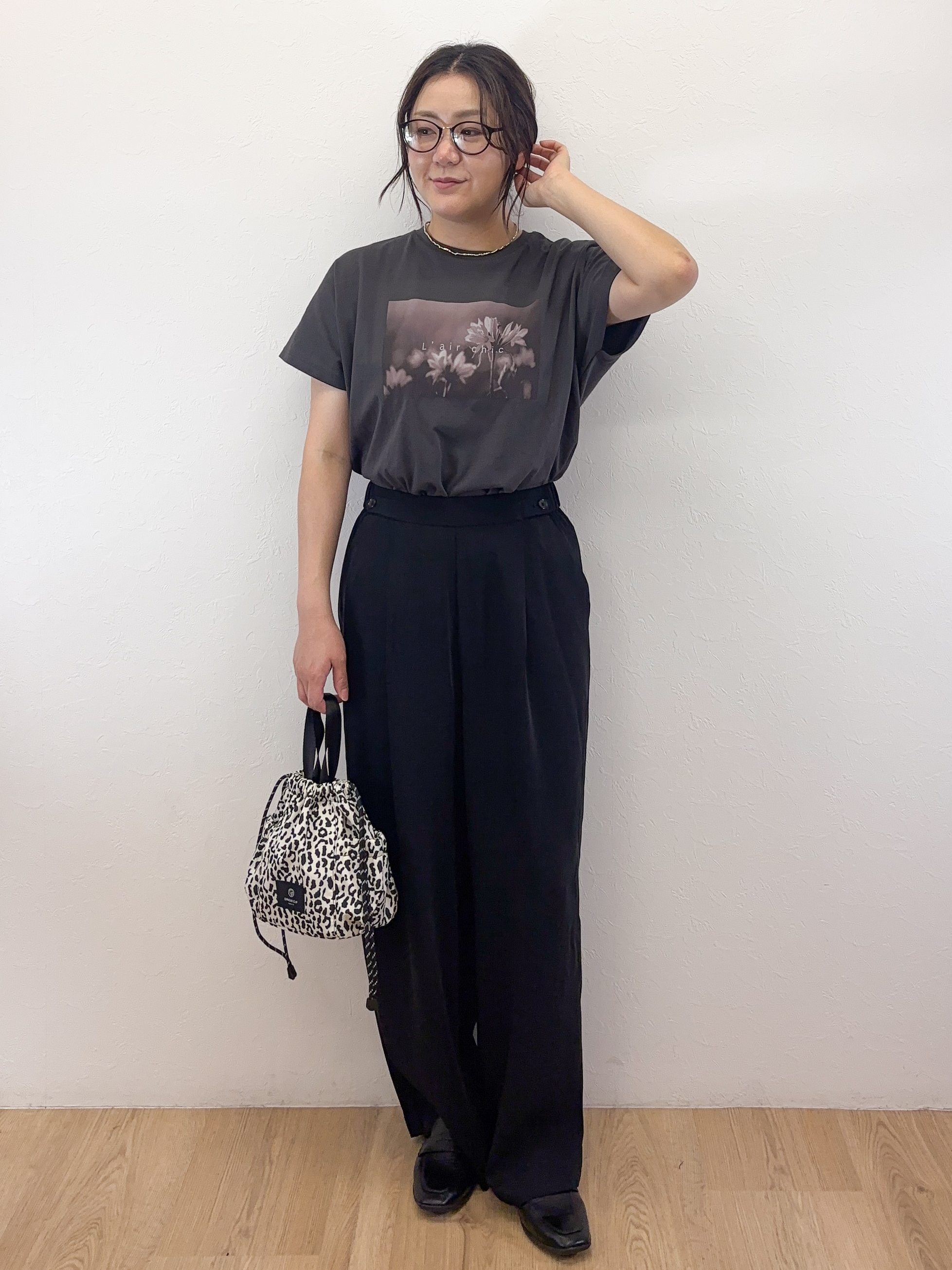 Takeさんの「OPAQUE.CLIP｜フォトプリントTシャツ【洗濯機OK】」を使ったコーディネート