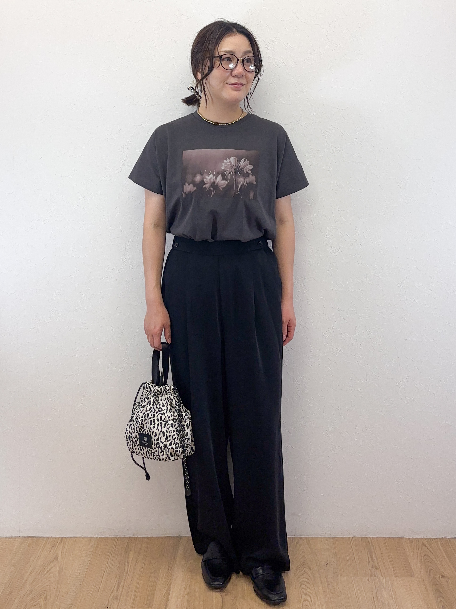 Takeさんの「OPAQUE.CLIP｜フォトプリントTシャツ【洗濯機OK】」を使ったコーディネート