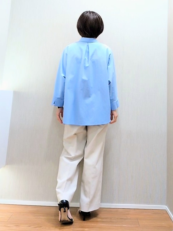 ミズタさんの「UNTITLED｜【接触冷感/吸水速乾/UVカット】ドルマンスリーブシャツ」を使ったコーディネート