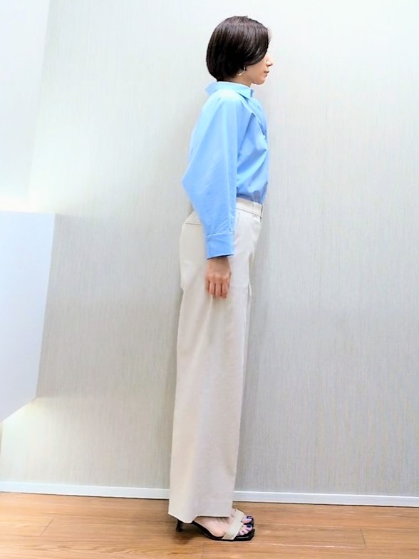 ミズタさんの「UNTITLED｜【接触冷感/吸水速乾/UVカット】ドルマンスリーブシャツ」を使ったコーディネート