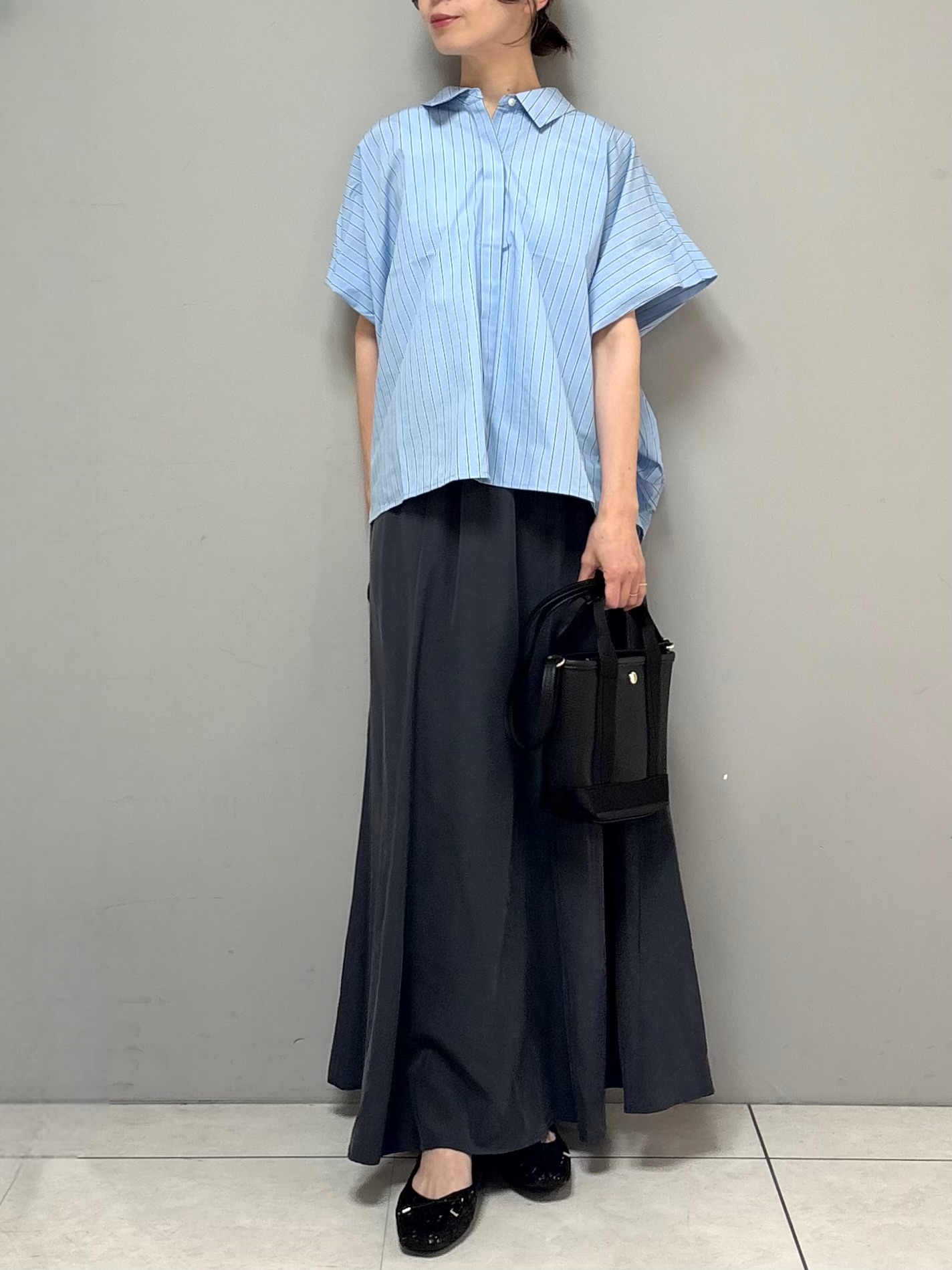 yさんの「OPAQUE.CLIP｜フォトプリントTシャツ【洗濯機OK】」を使ったコーディネート