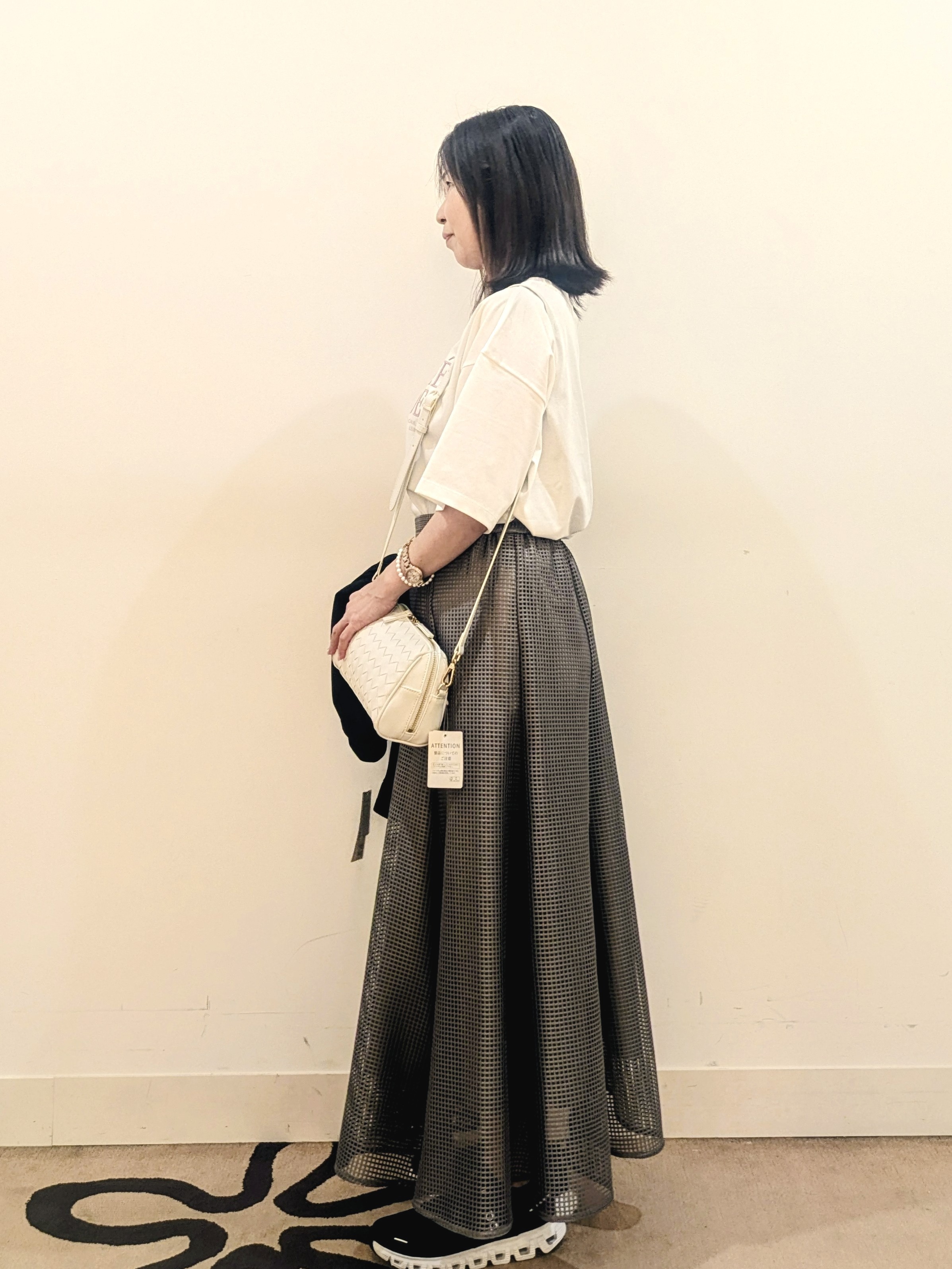 laverさんの「UNTITLED｜【古畑星夏さん着用/洗える】シアーブルゾン」を使ったコーディネート