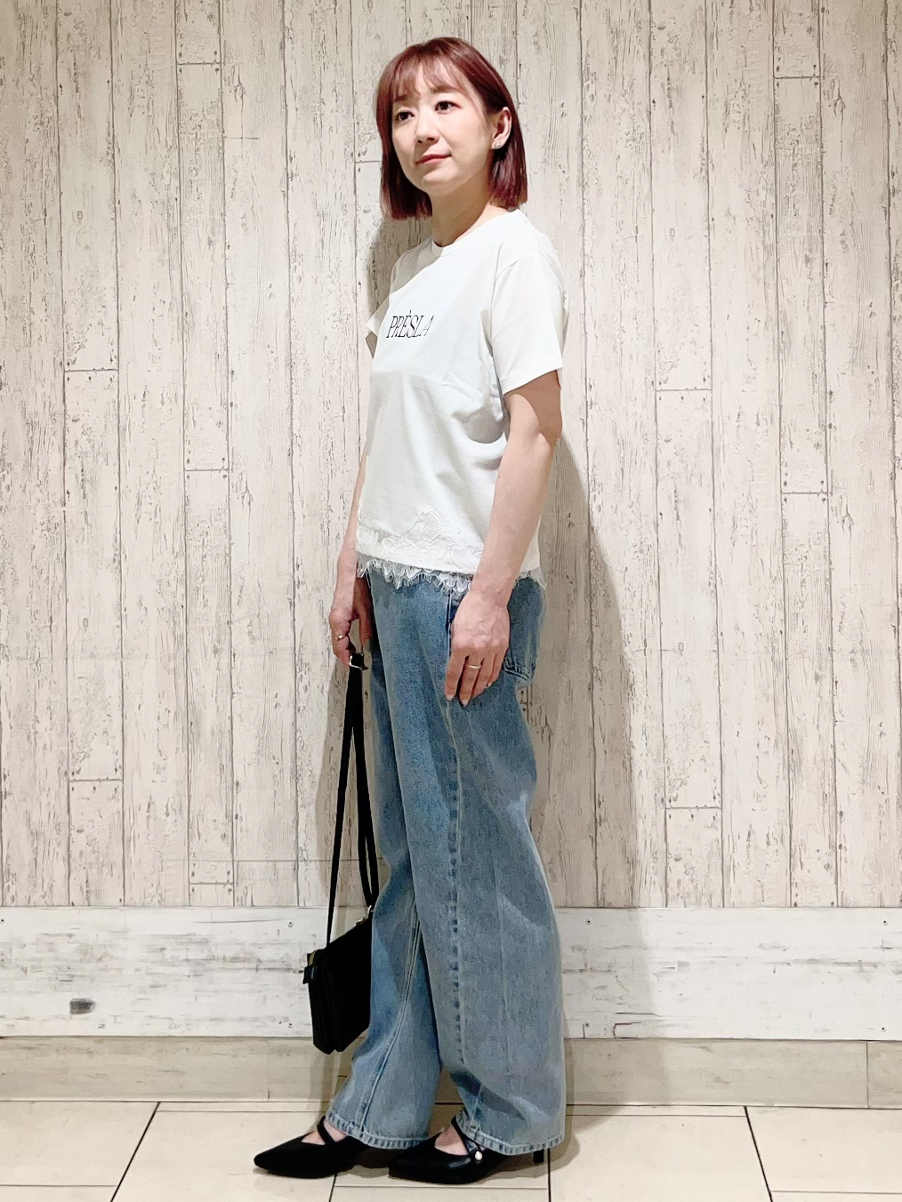 YOSHIMIさんの「index｜《再入荷》ダブルブレストテーラードジャケット【接触冷感／吸水速乾／イージーアイロン／防シワ／洗濯機O」を使ったコーディネート