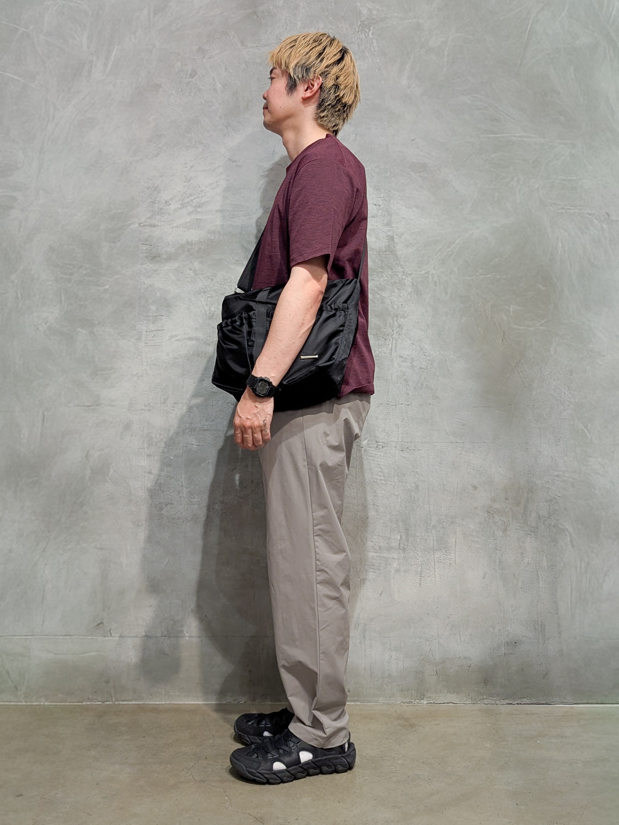daiさんの「THE SHOP TK｜【新色追加＆再入荷!!】【接触冷感/吸水速乾/UVカット/透け防止/遮熱】BO-NO TEE/ボーノ」を使ったコーディネート