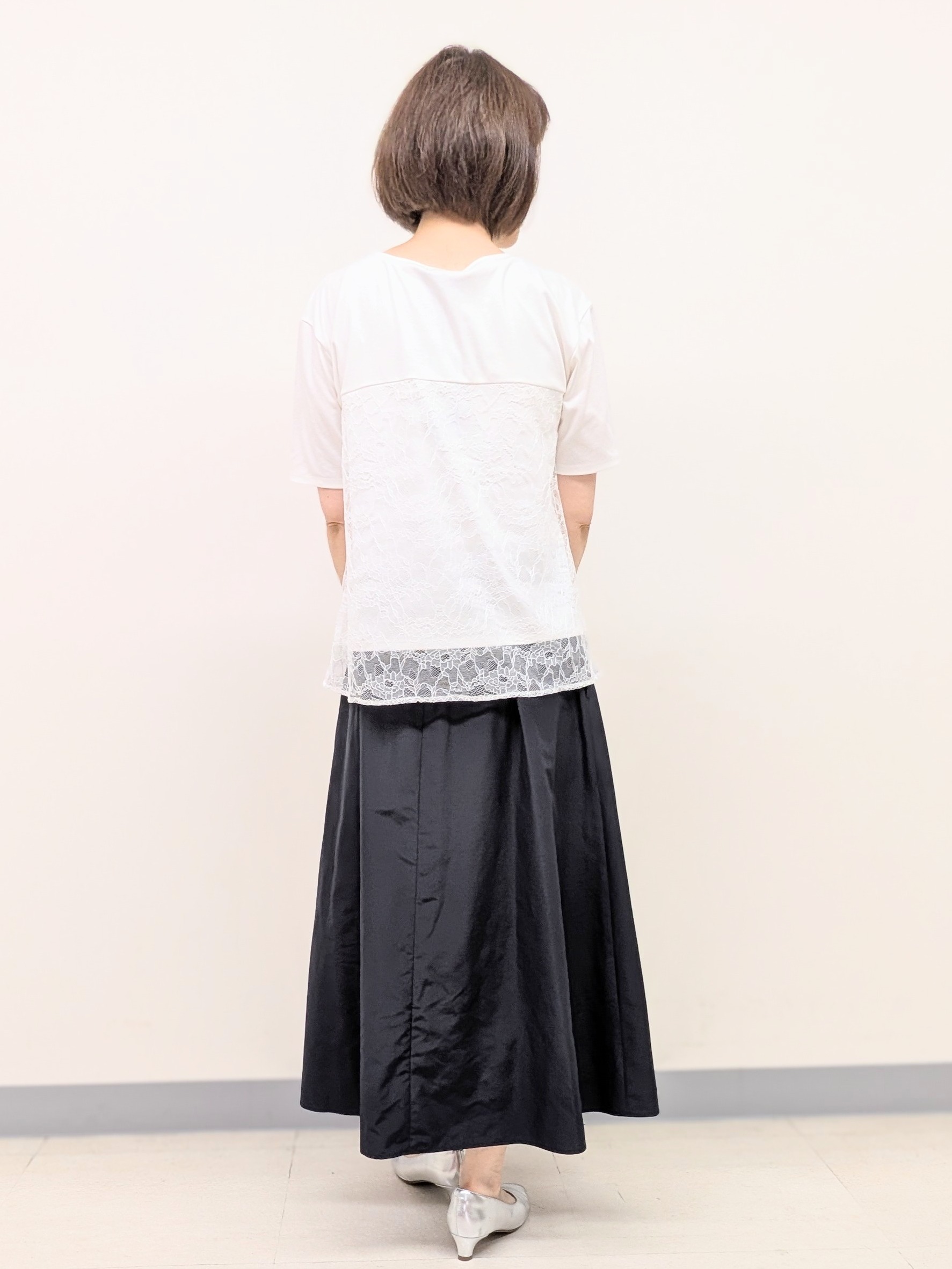 Ariさんの「Reflect｜【UVカット／接触冷感／手洗い可】ラッセルレースプルオーバー」を使ったコーディネート