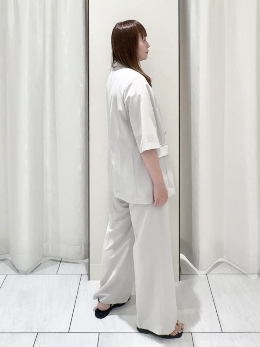 ʏᴜᴋɪᴋᴏさんの「UNTITLED｜【セットアップ可/UVカット/通気性】エアリークール半袖ジャケット」を使ったコーディネート