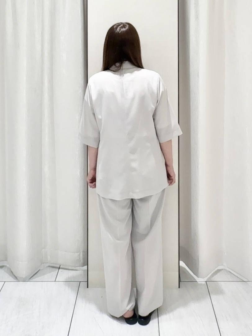 ʏᴜᴋɪᴋᴏさんの「UNTITLED｜【セットアップ可/UVカット/通気性】エアリークール半袖ジャケット」を使ったコーディネート