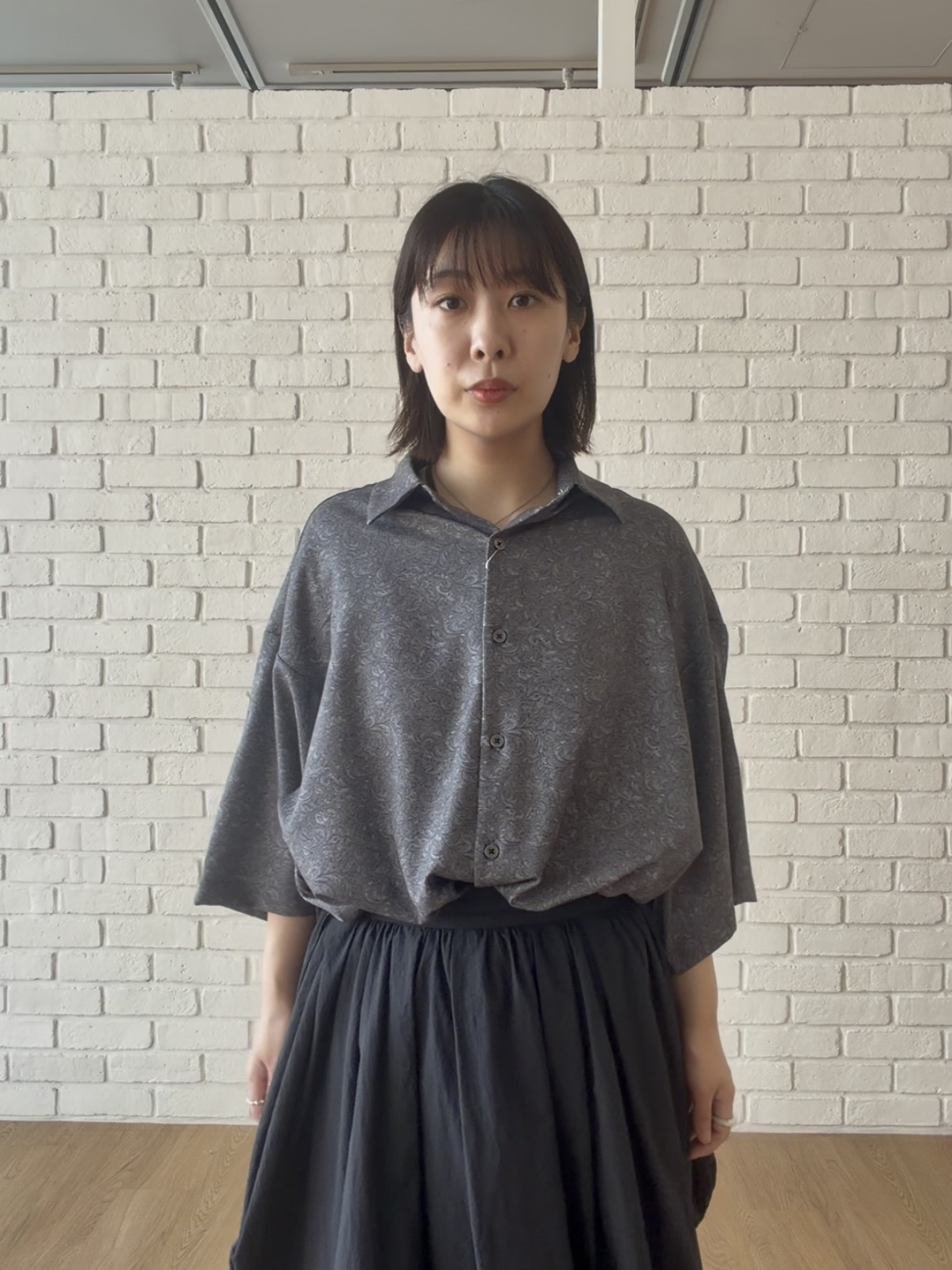 abeさんの「tk.TAKEO KIKUCHI｜ペイズリープリントシャツ」を使ったコーディネート
