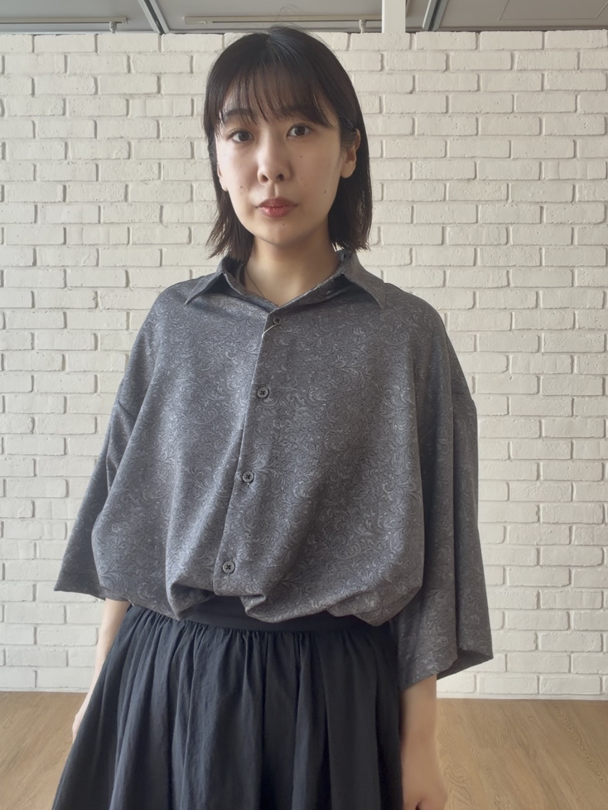 abeさんの「tk.TAKEO KIKUCHI｜ペイズリープリントシャツ」を使ったコーディネート