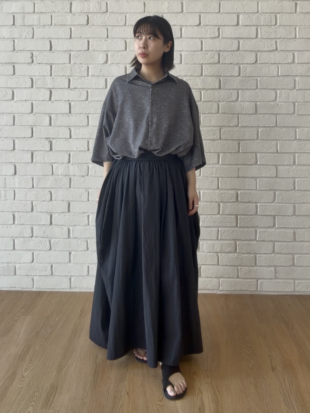 abeさんの「tk.TAKEO KIKUCHI｜ペイズリープリントシャツ」を使ったコーディネート