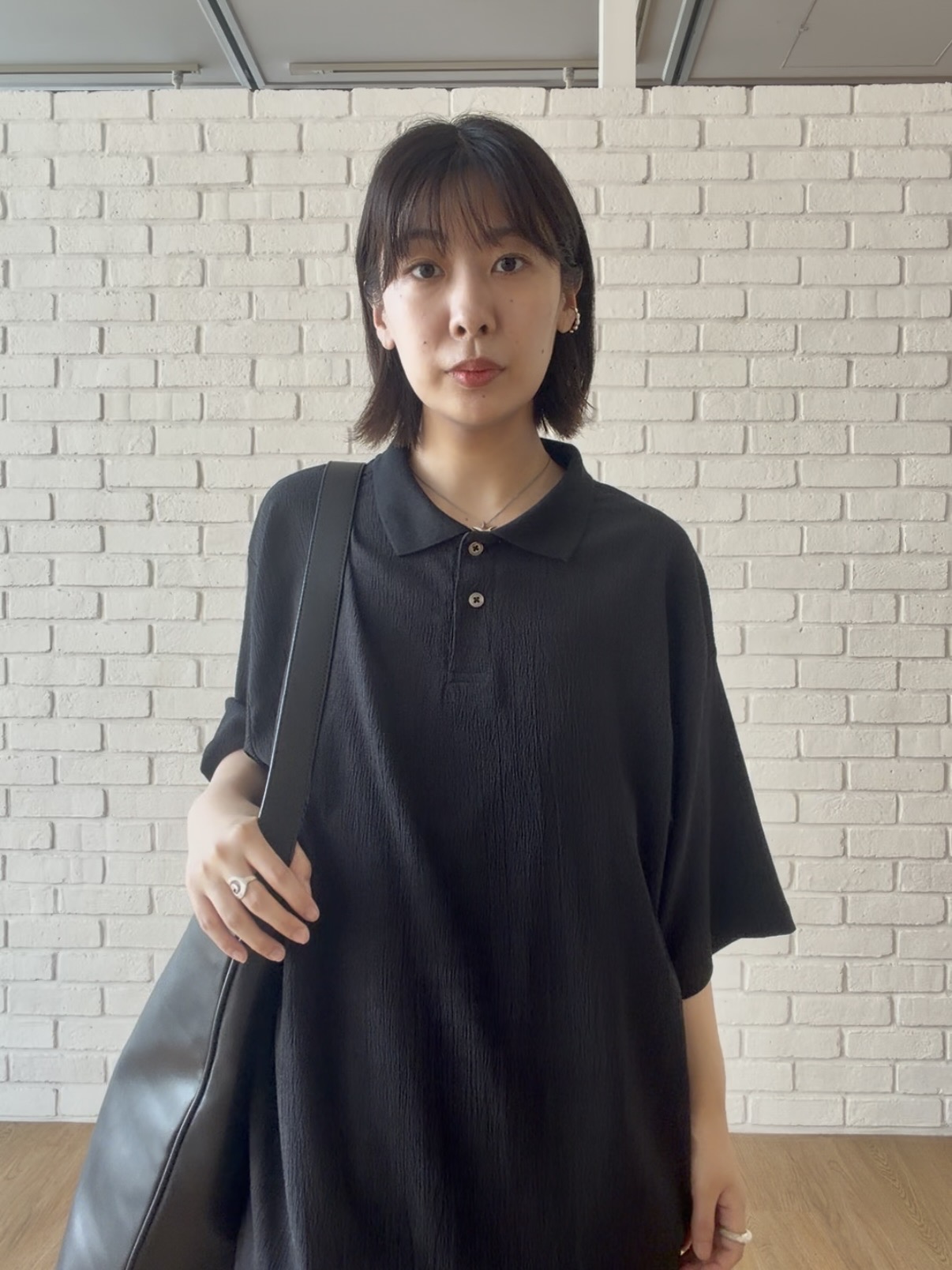 abeさんの「tk.TAKEO KIKUCHI｜楊柳ポロシャツ」を使ったコーディネート