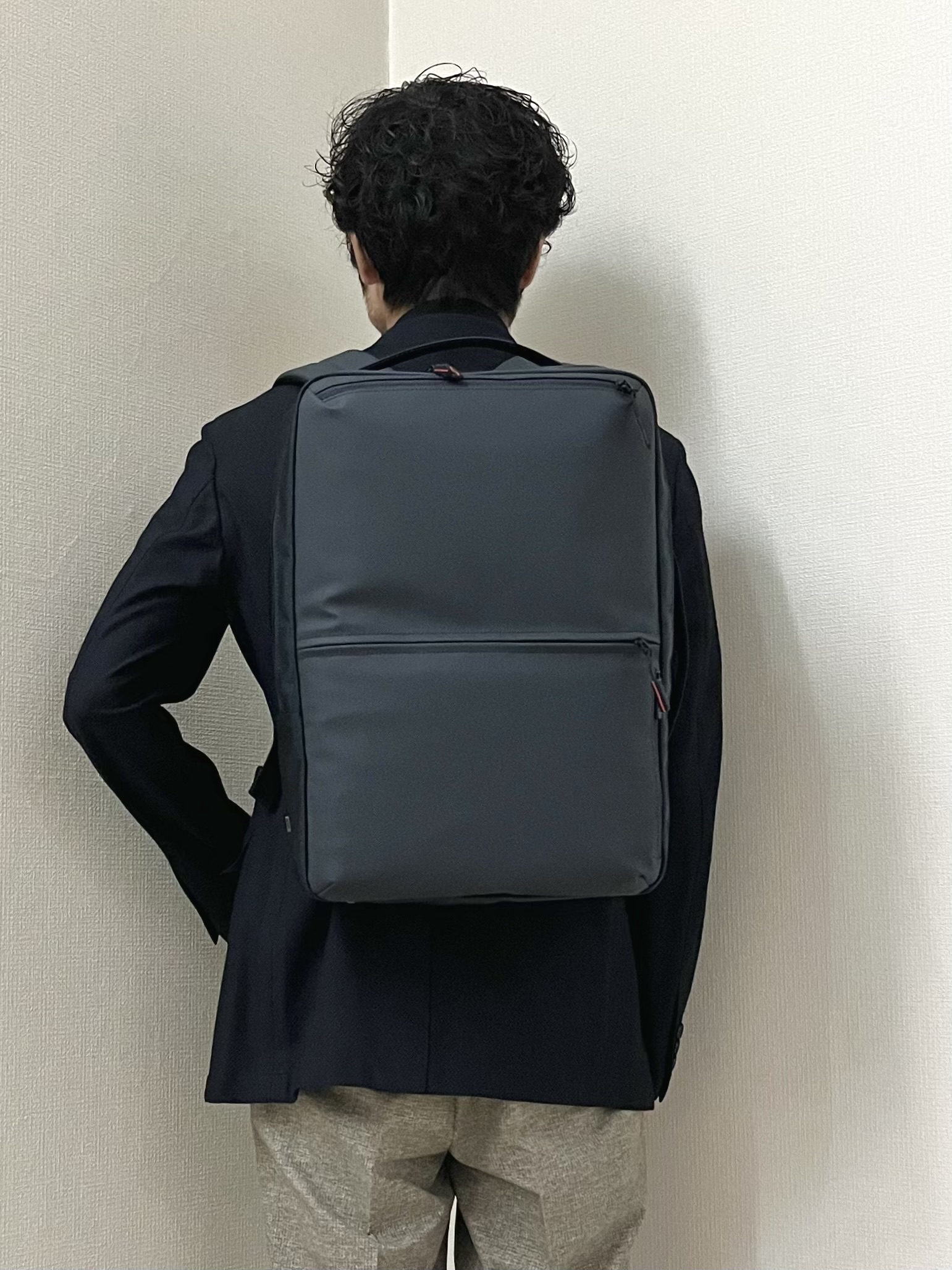 URAさんの「TAKEO KIKUCHI｜【抗菌防臭】CALCULO（R）ジャージ ジャケット」を使ったコーディネート