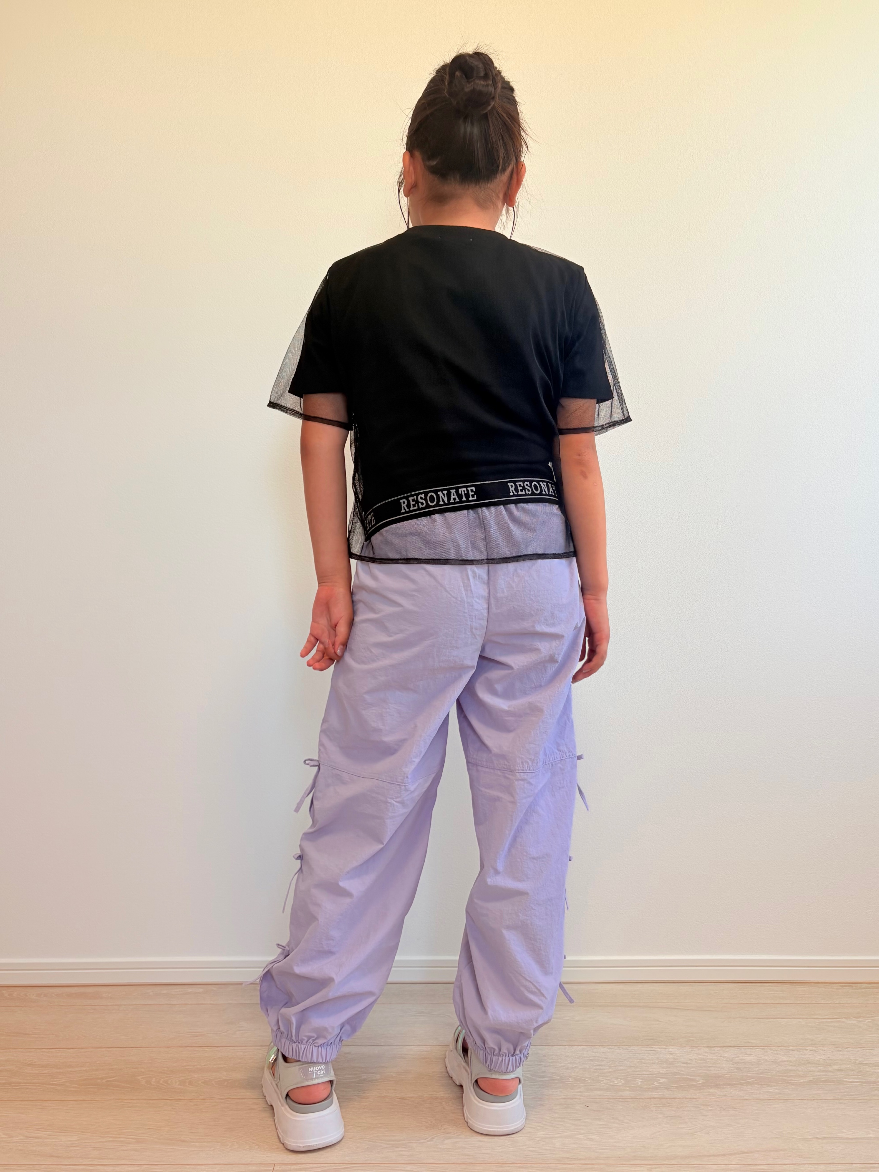YUMIさんの「SHOO･LA･RUE｜【110-150cm】メッシュデザインTシャツ」を使ったコーディネート