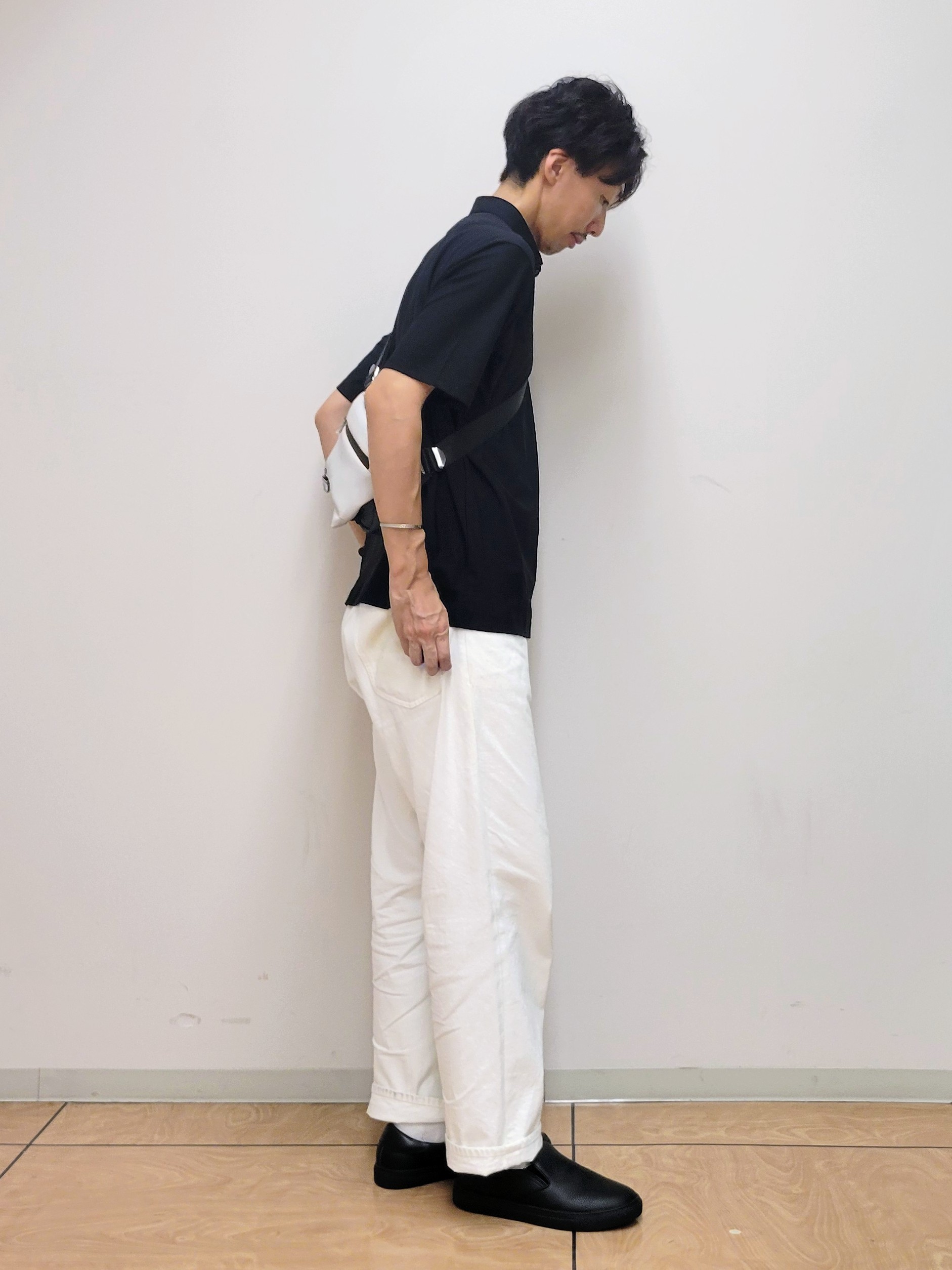 piroyaさんの「TAKEO KIKUCHI｜【通気性】AIR TOOL ポロシャツ」を使ったコーディネート