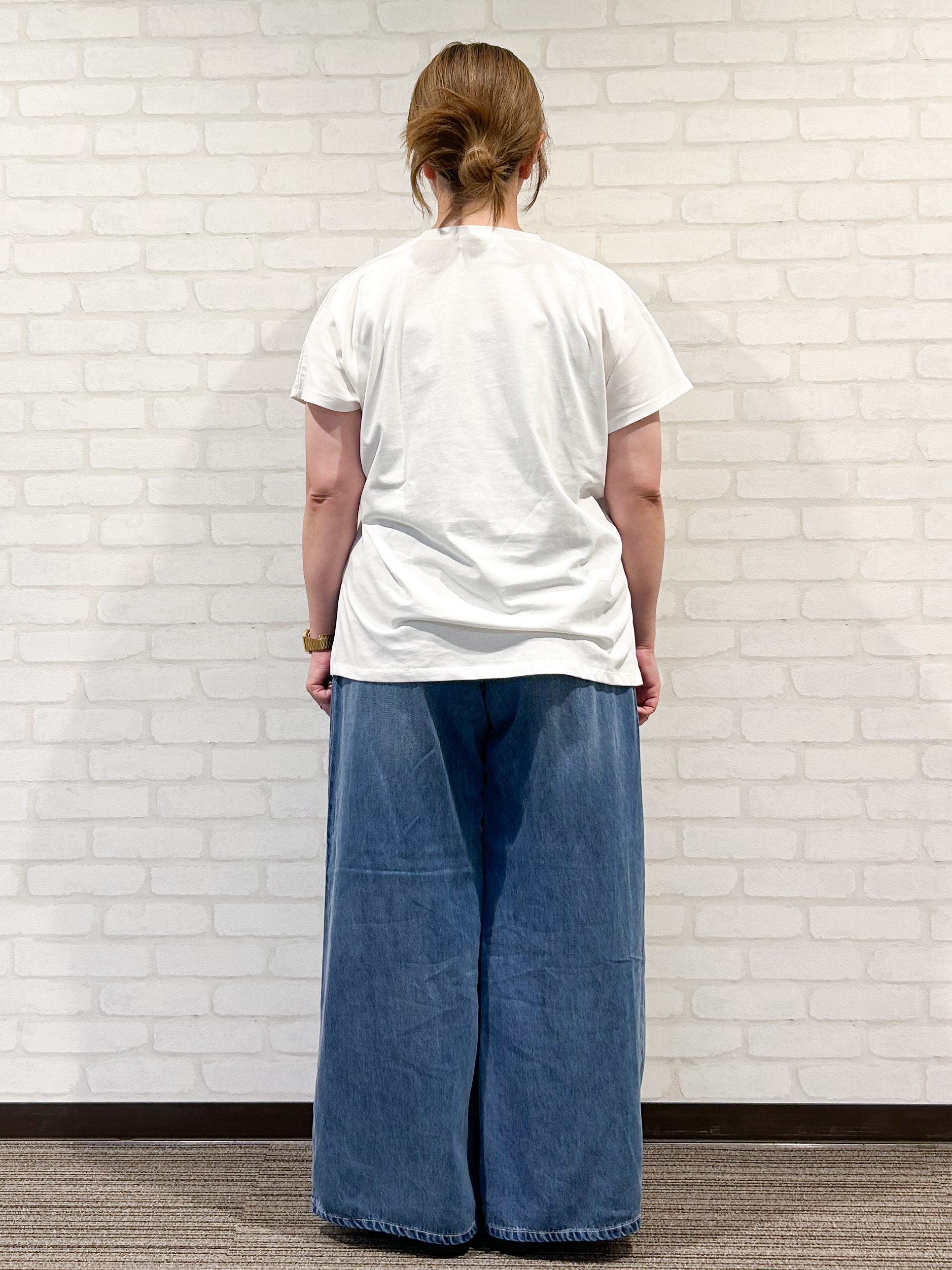 mochiさんの「OPAQUE.CLIP｜フォトプリントTシャツ【洗濯機OK】」を使ったコーディネート