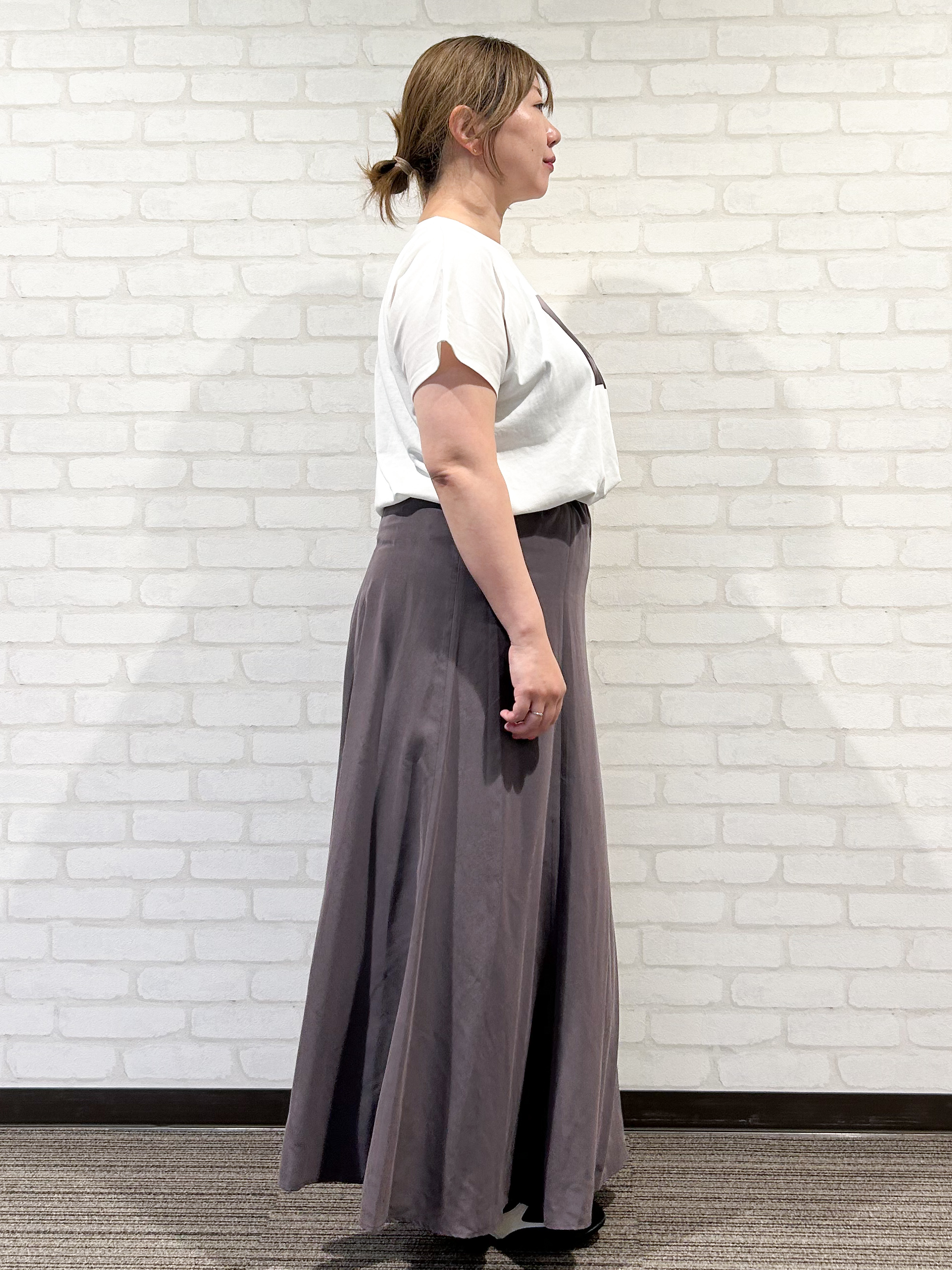 mochiさんの「OPAQUE.CLIP｜フォトプリントTシャツ【洗濯機OK】」を使ったコーディネート