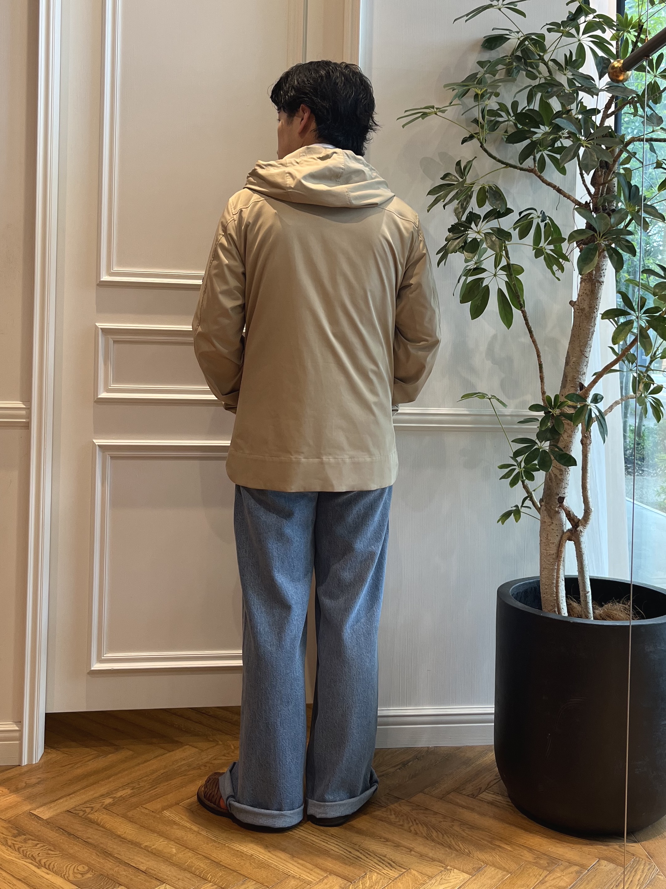 Tokuさんの「DRESSTERIOR｜【撥水/透湿素材/ウォッシャブル】LIMONTA ハイスペックパーカー」を使ったコーディネート