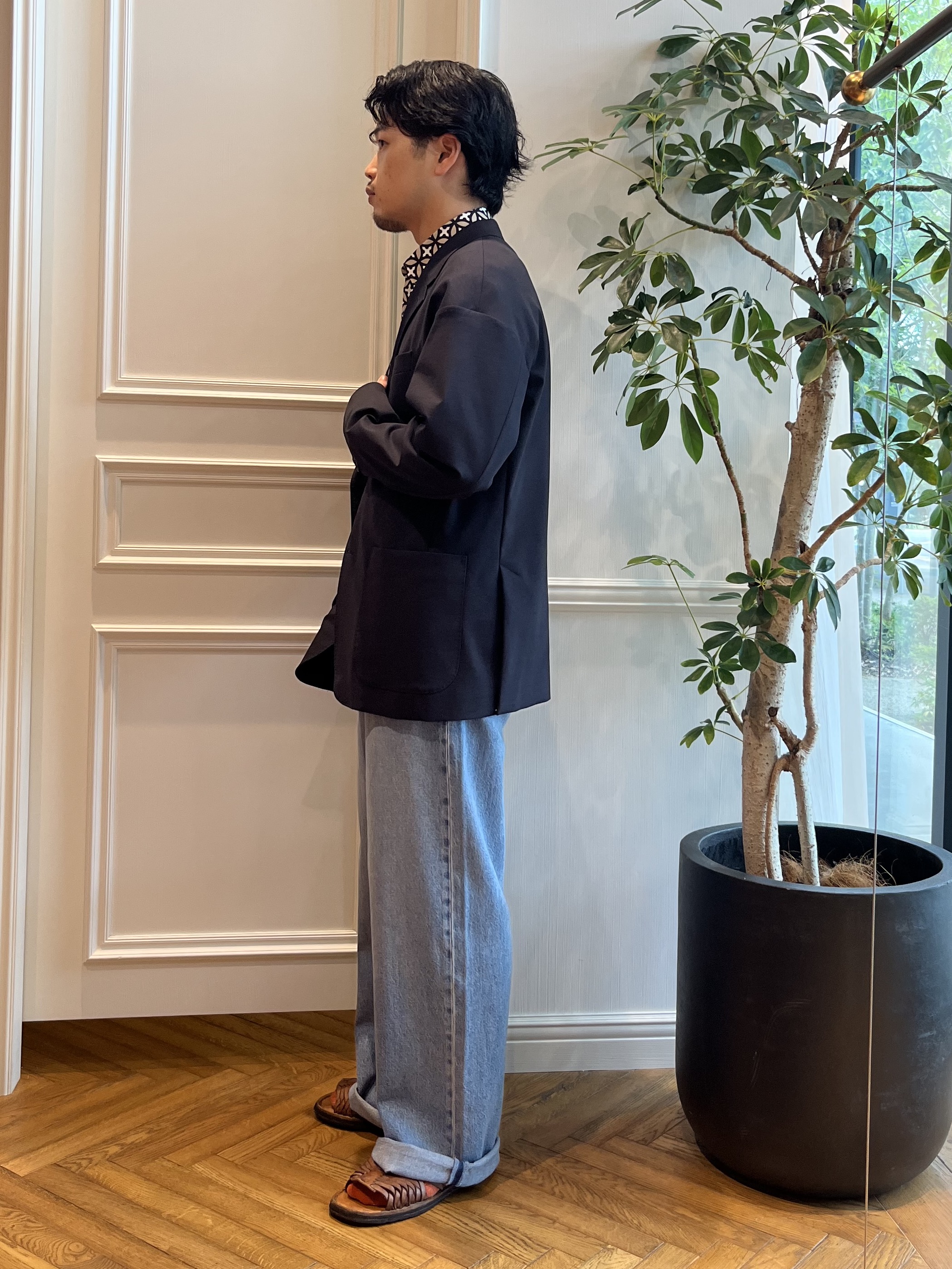 Tokuさんの「DRESSTERIOR｜【干場義雅&times;MOVB&times;DRESSTERIOR】トリプルコラボ DUPLEX COTTON コンフォー」を使ったコーディネート