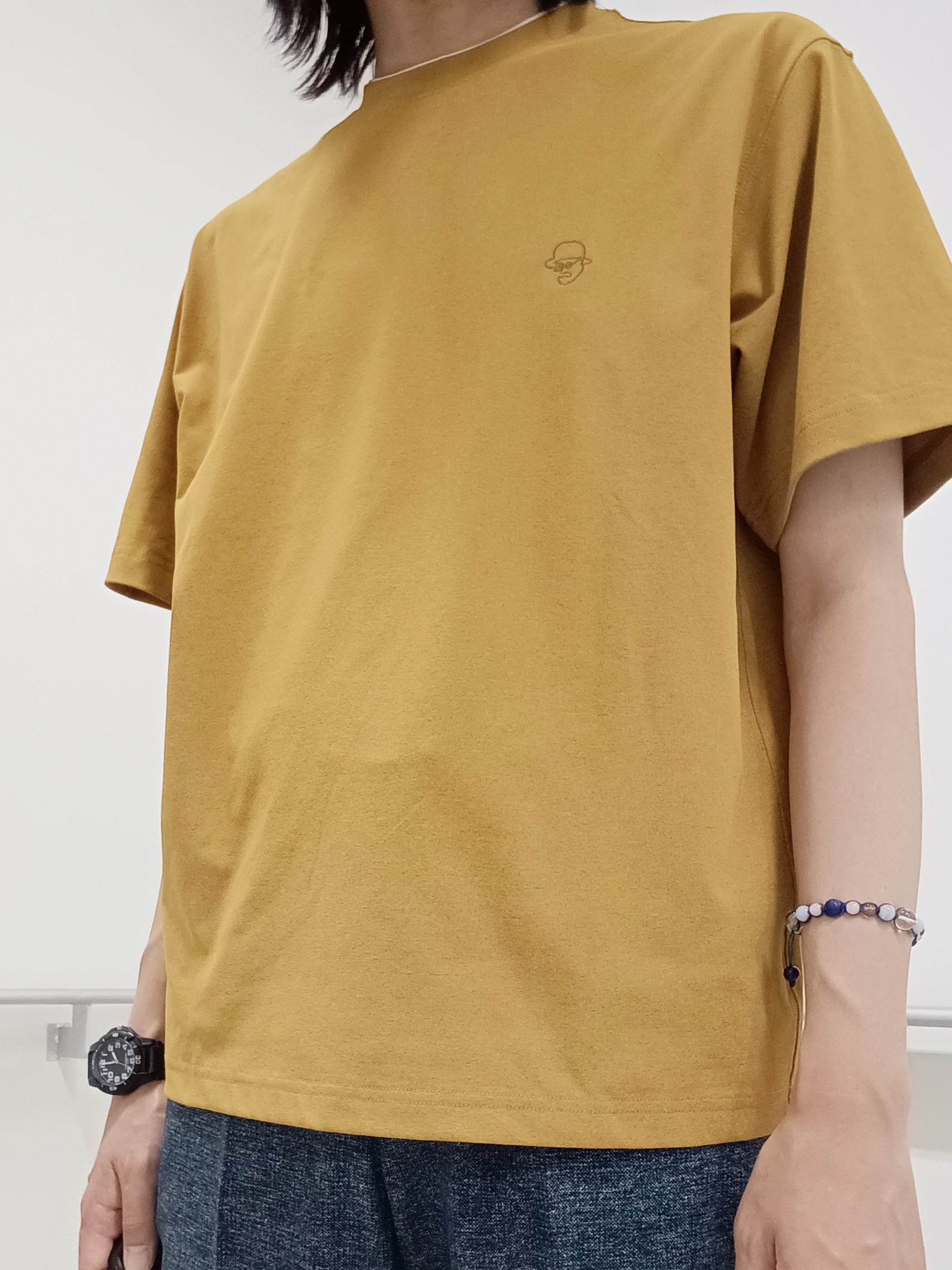 moritaさんの「TAKEO KIKUCHI｜【抗菌防臭】COOL DOTS（R）ドビープリント ジャケット」を使ったコーディネート