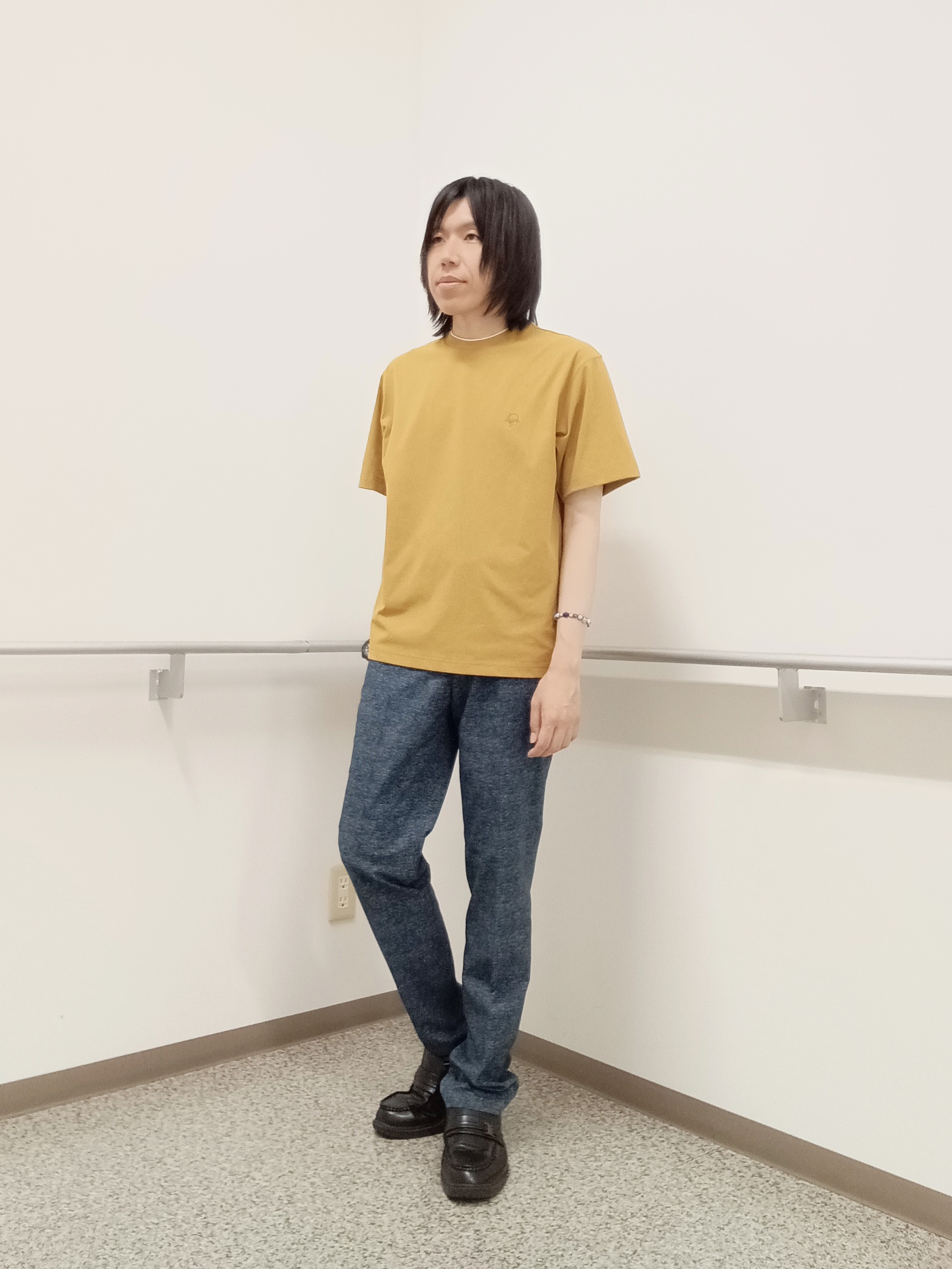 moritaさんの「TAKEO KIKUCHI｜【抗菌防臭】COOL DOTS（R）ドビープリント ジャケット」を使ったコーディネート
