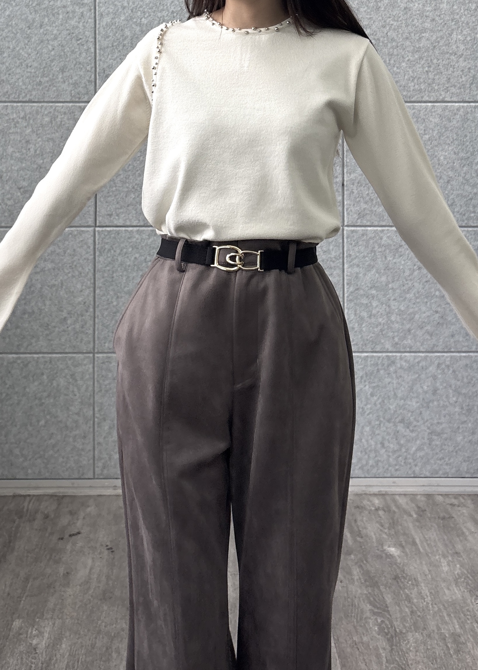 Renoさんの「INDIVI｜」を使ったコーディネート