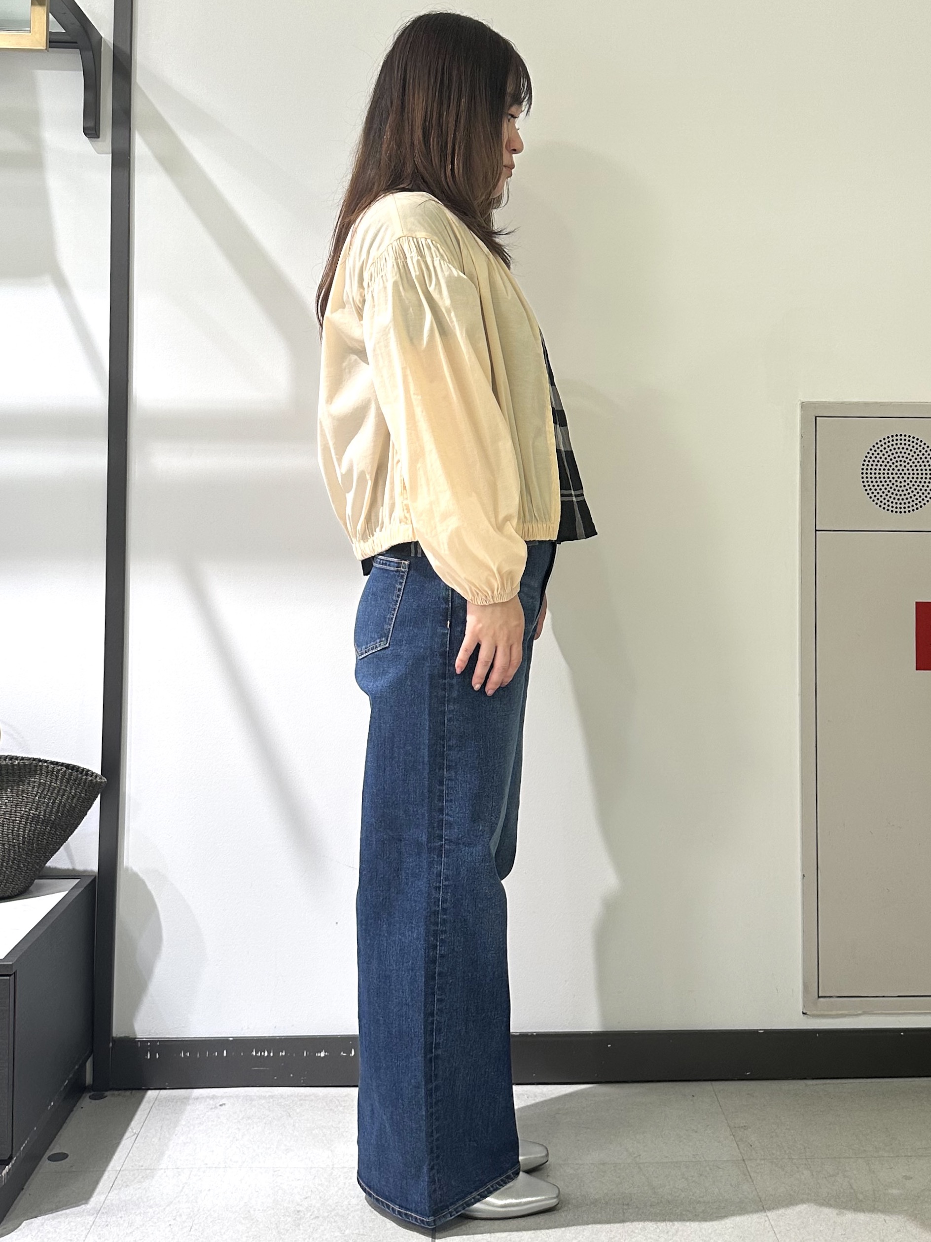 miさんの「Reflect｜フロントファスナーシアーブルゾン」を使ったコーディネート