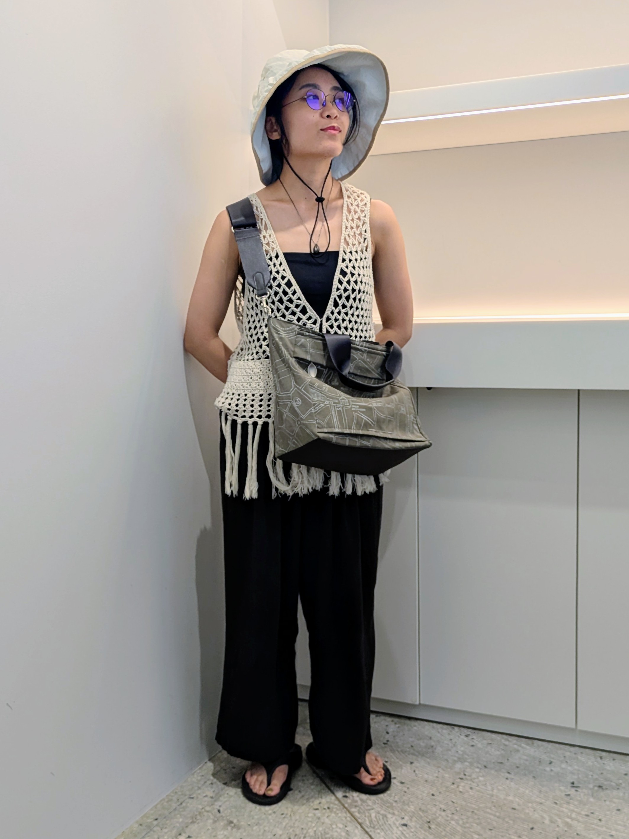 MTさんの「HIROKO HAYASHI｜COMODA（コモダ）2wayボストンバッグ」を使ったコーディネート