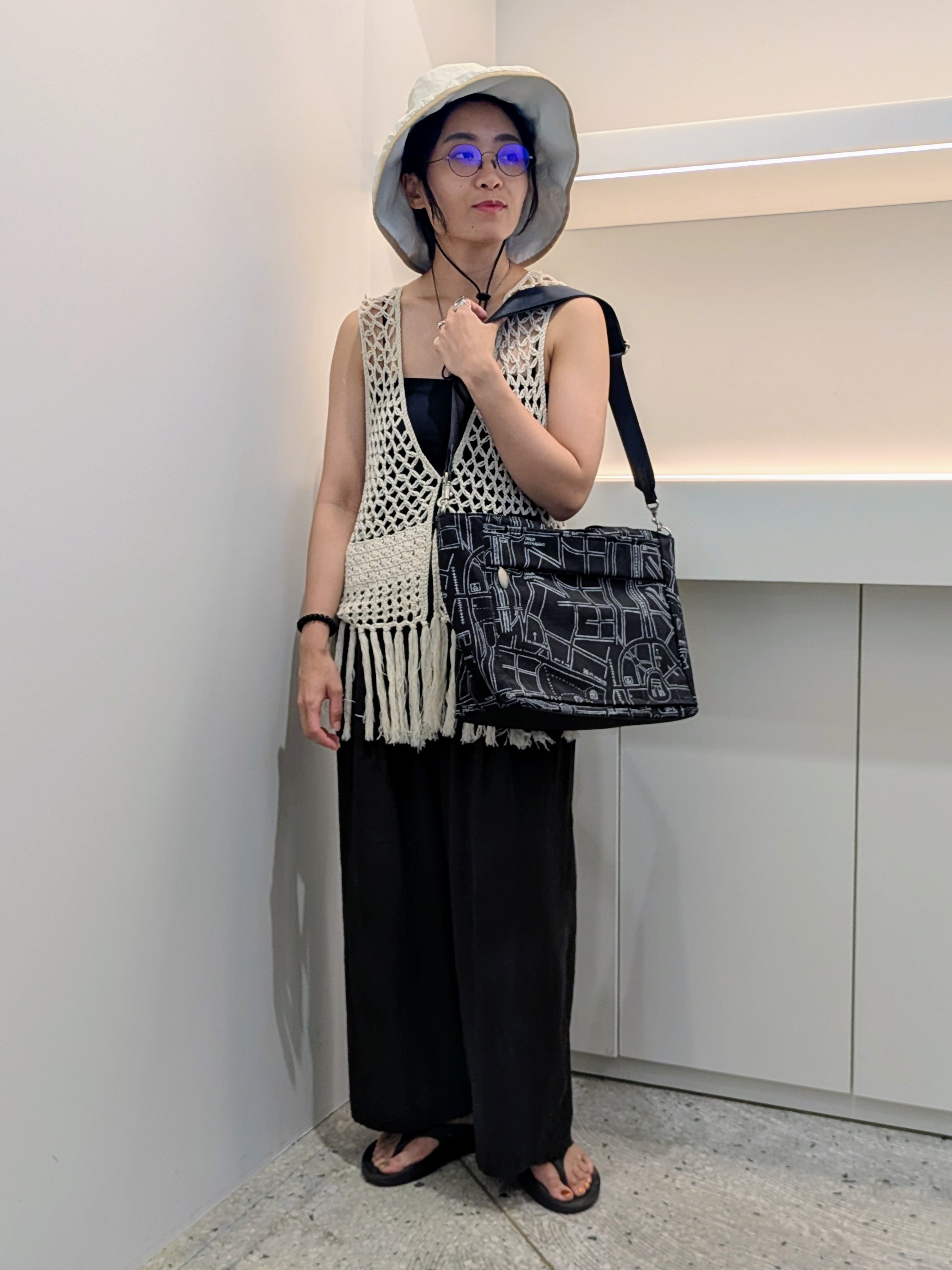 MTさんの「HIROKO HAYASHI｜COMODA（コモダ）2wayボストンバッグ」を使ったコーディネート