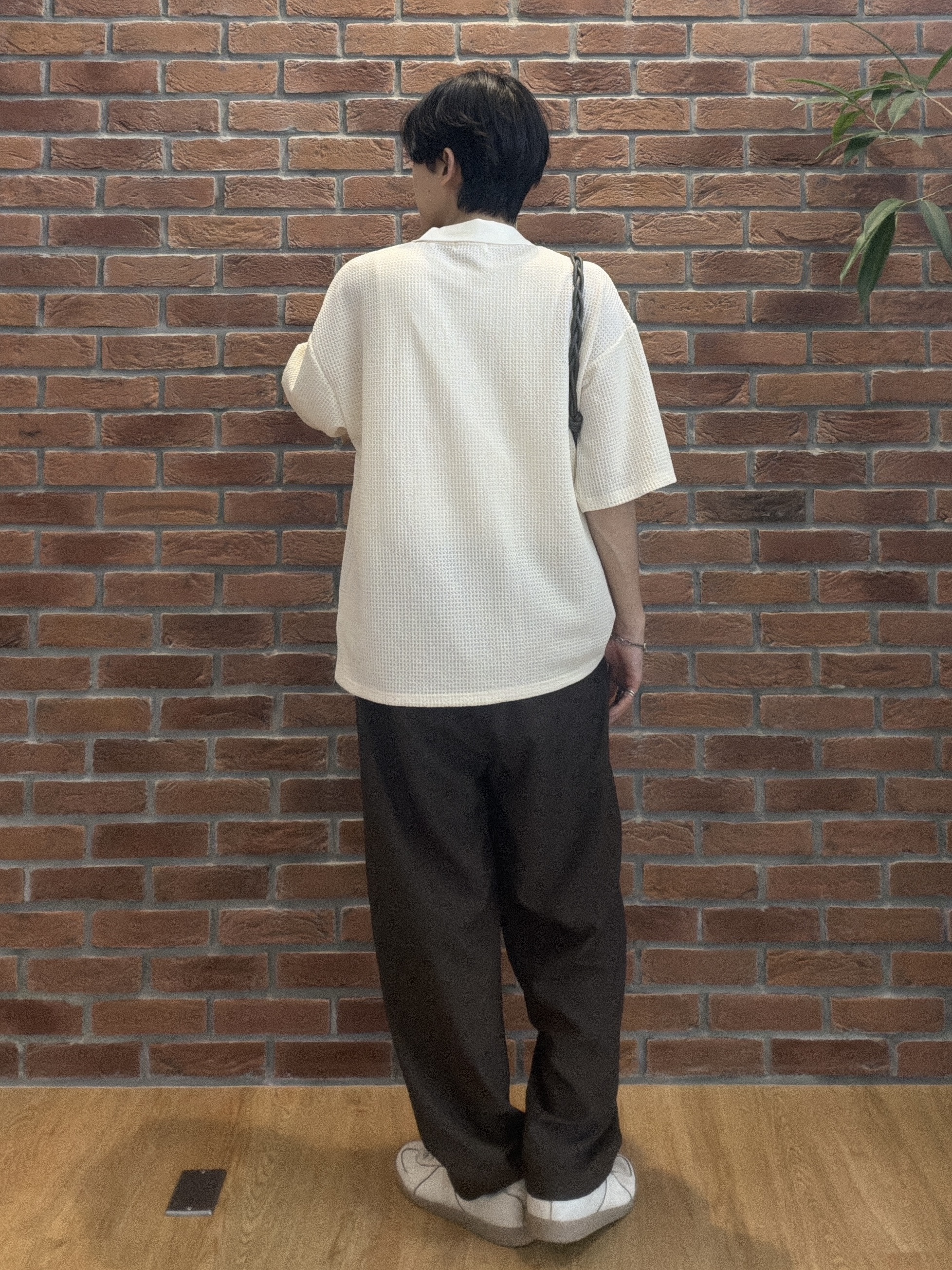 ドイさんの「tk.TAKEO KIKUCHI｜【ソフトタッチ】ルーズスキッパーポロシャツ/ソフト肌触り/オーバーサイズ/ルーズ/ドロップショルダー」を使ったコーディネート