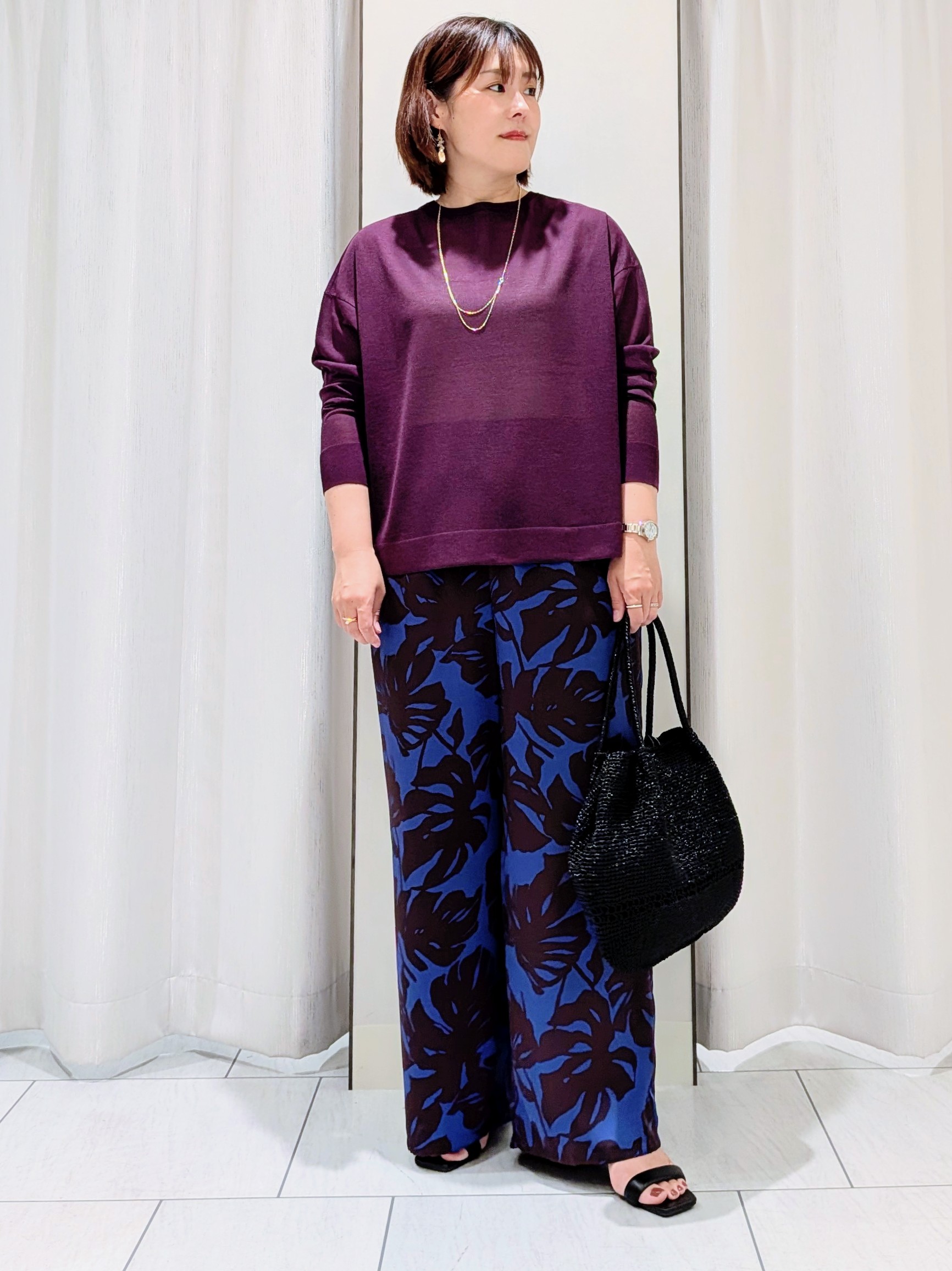 Onumaさんの「UNTITLED｜【アンサンブル可】前後2WAYカーディガン」を使ったコーディネート
