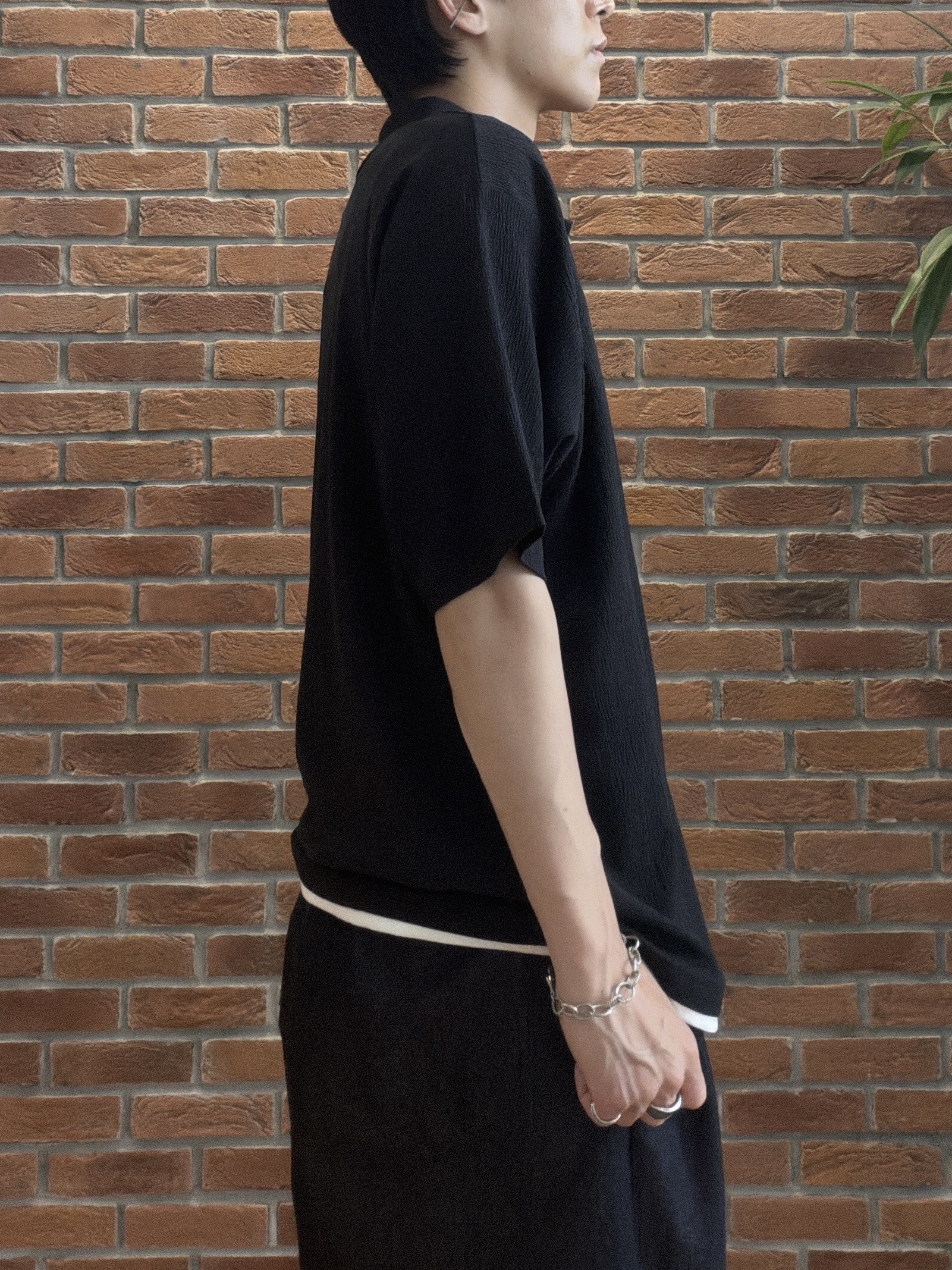 ドイさんの「tk.TAKEO KIKUCHI｜楊柳ポロシャツ」を使ったコーディネート