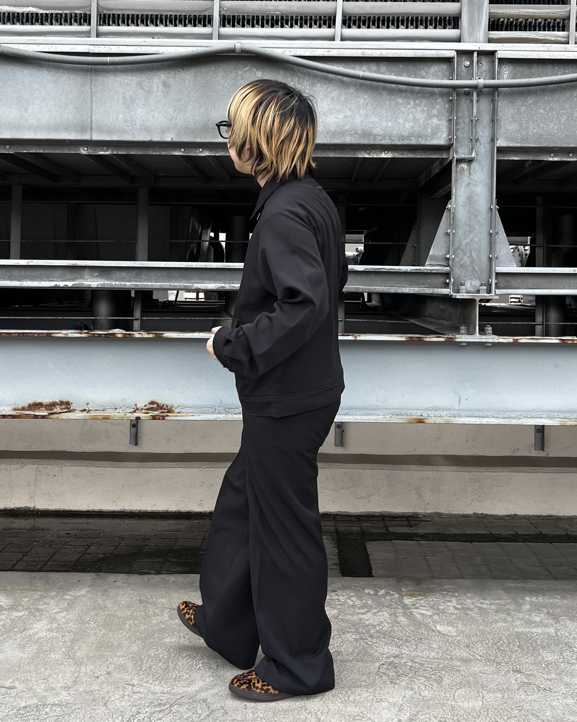 taigaさんの「tk.TAKEO KIKUCHI｜【防シワ／ストレッチ/セット対応可】smart shift series ジップブルゾン」を使ったコーディネート