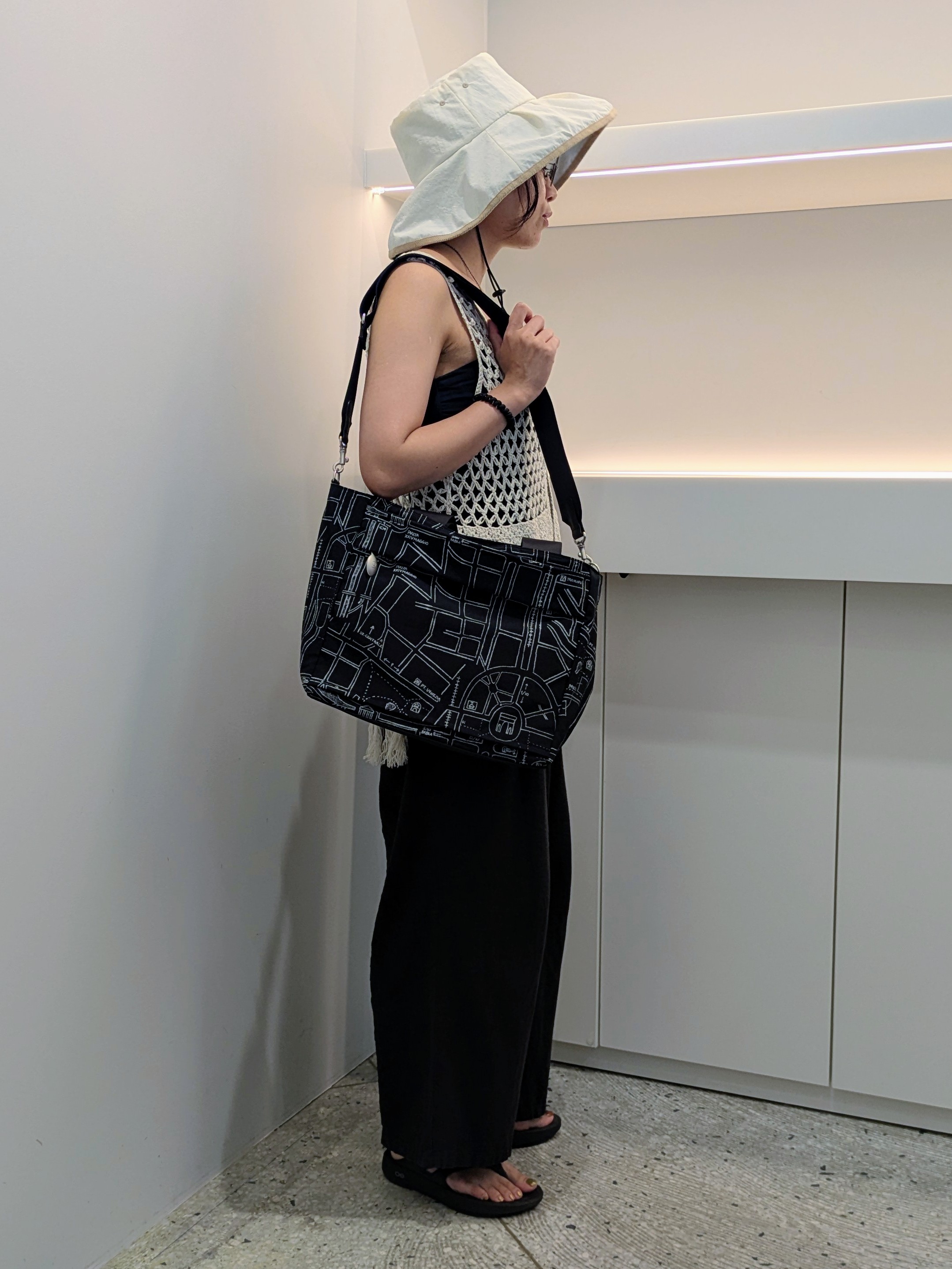 MTさんの「HIROKO HAYASHI｜COMODA（コモダ）2wayボストンバッグ」を使ったコーディネート