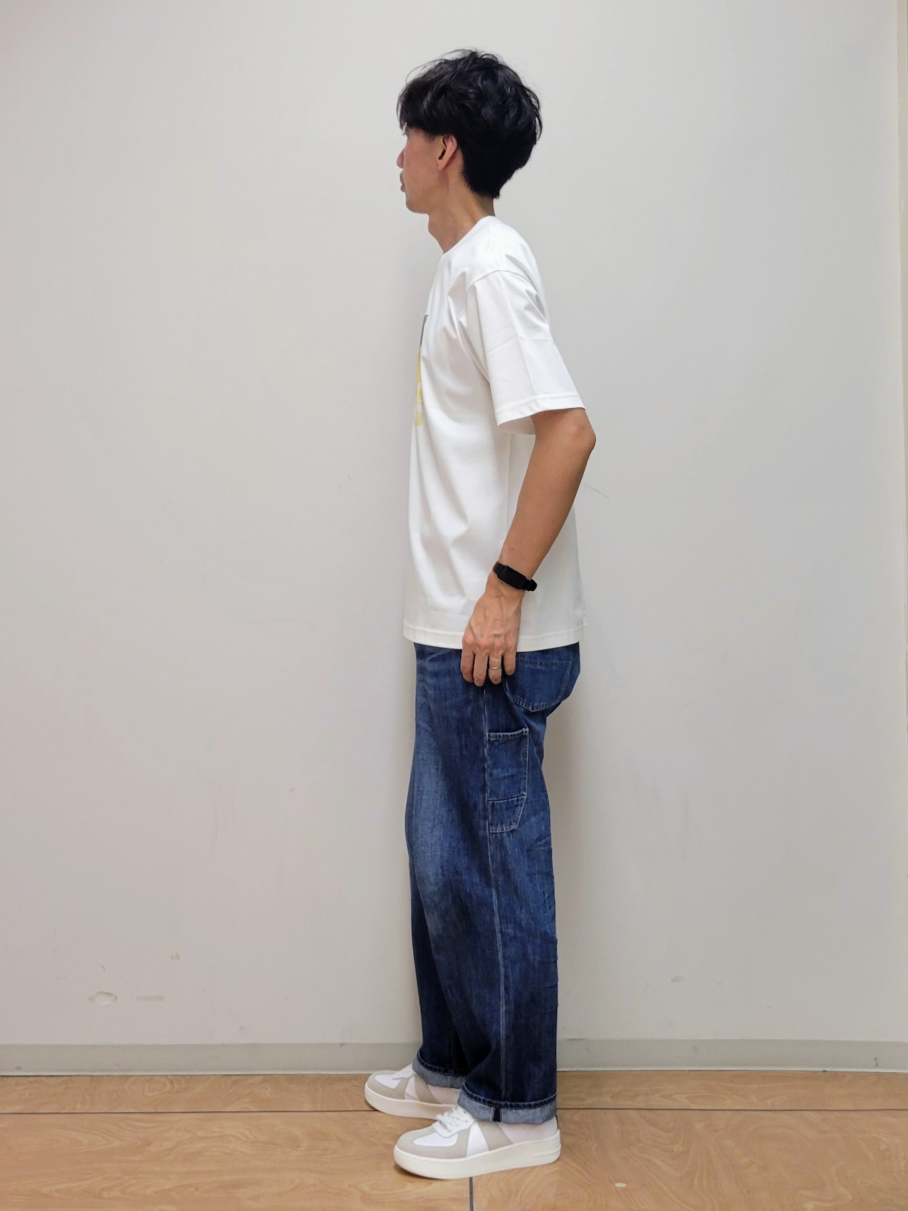 piroyaさんの「TAKEO KIKUCHI｜マラケシュ フォト Tシャツ」を使ったコーディネート