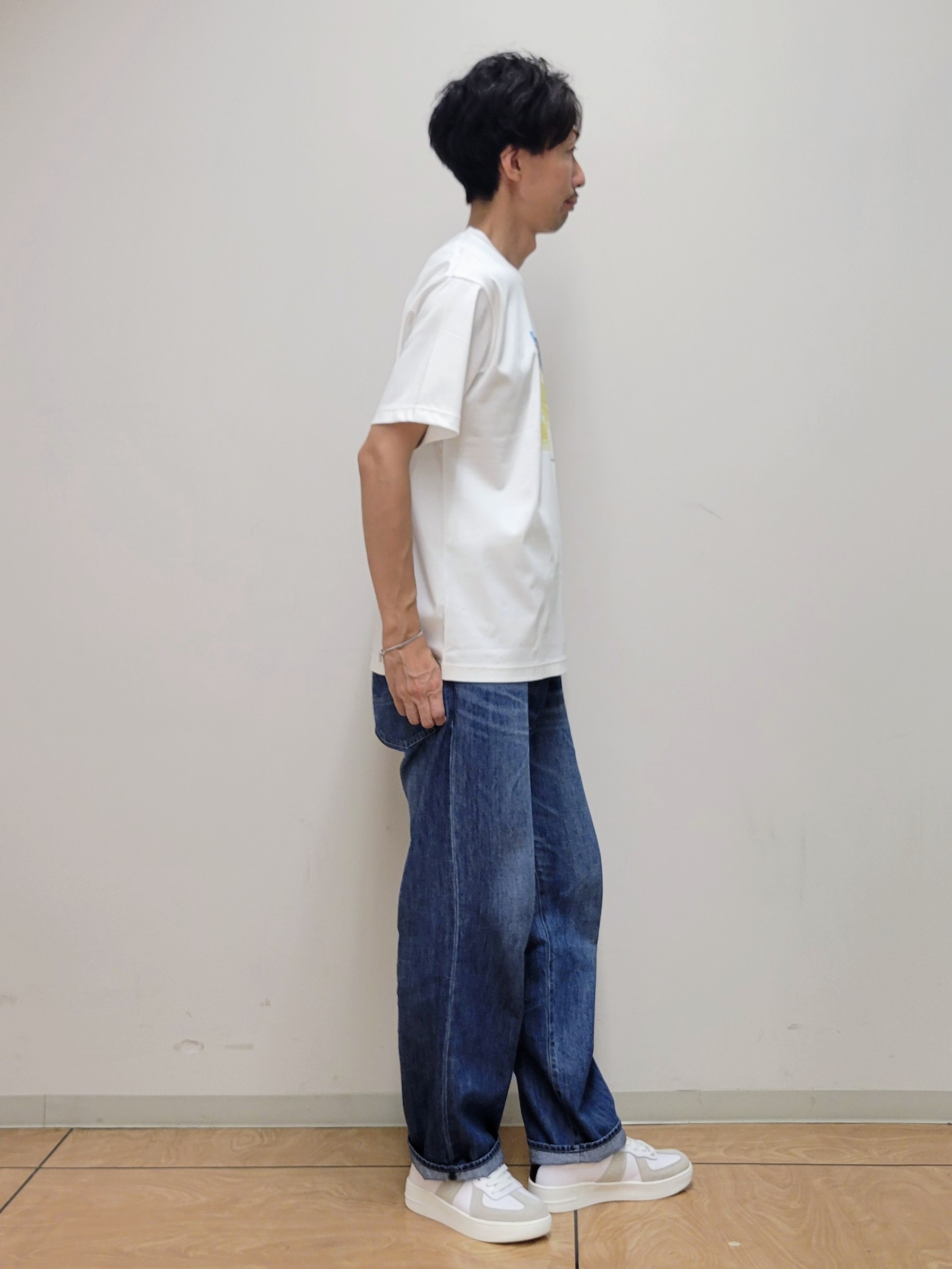 piroyaさんの「TAKEO KIKUCHI｜マラケシュ フォト Tシャツ」を使ったコーディネート