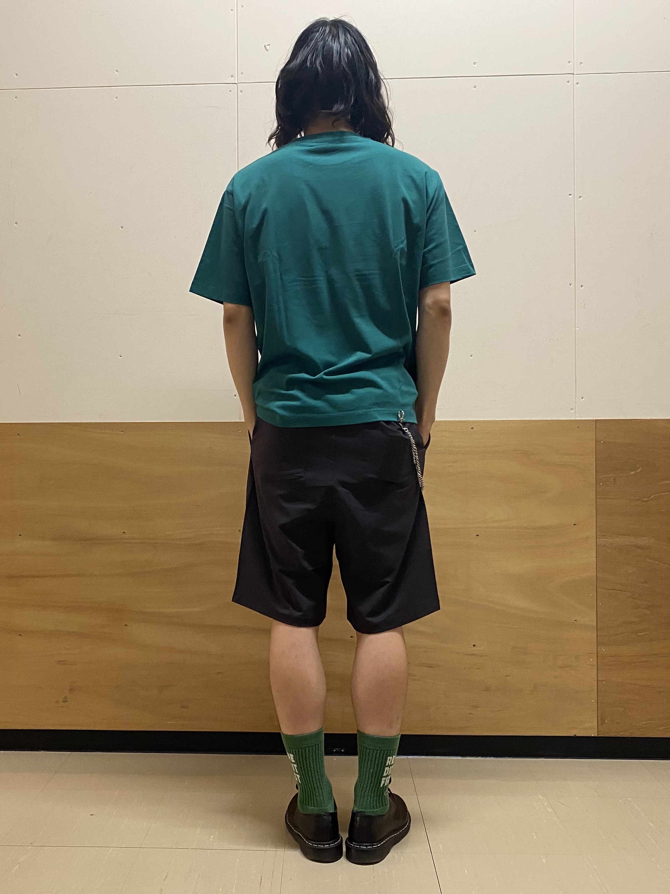 keyさんの「THE SHOP TK｜【なめらかでソフトな肌触り】ロゴ コットン半袖Tシャツ 洗濯機OK」を使ったコーディネート