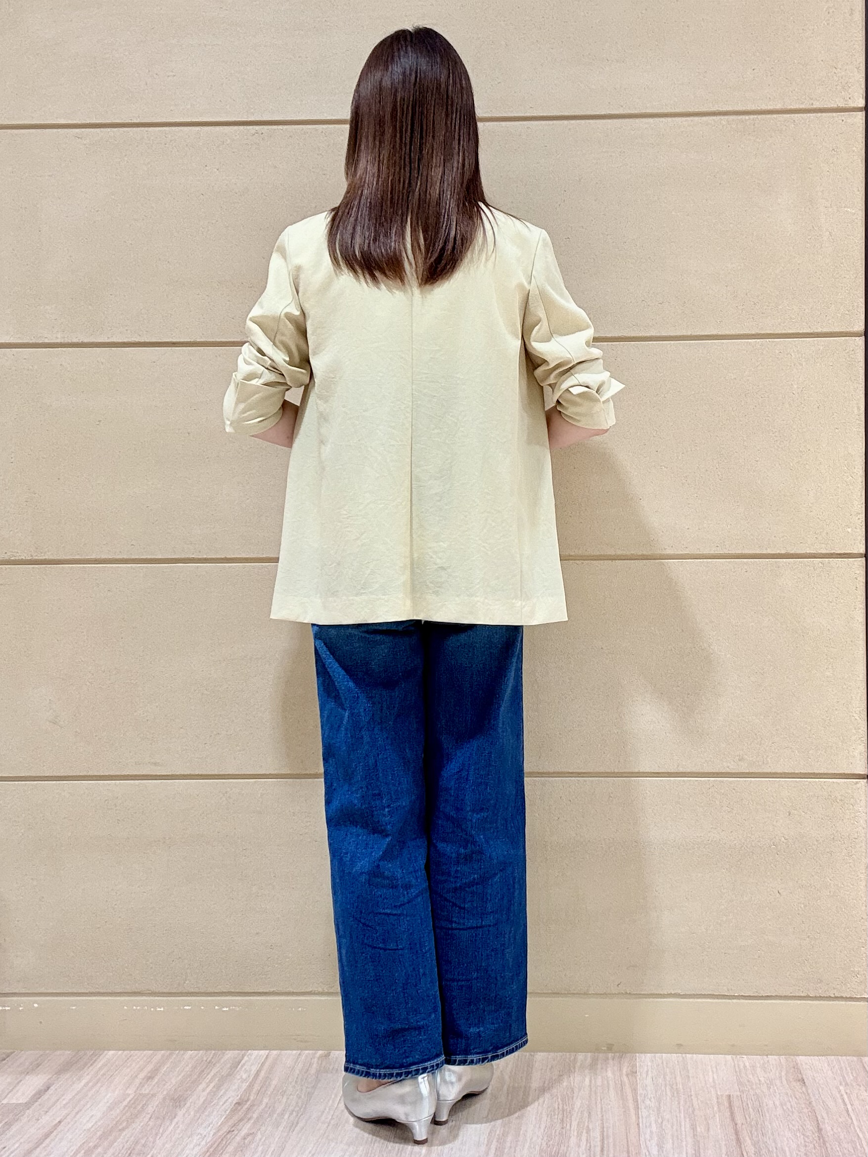 Marさんの「Reflect｜【UVカット／接触冷感／吸水速乾】フレアスリーブペプラムカットソー」を使ったコーディネート