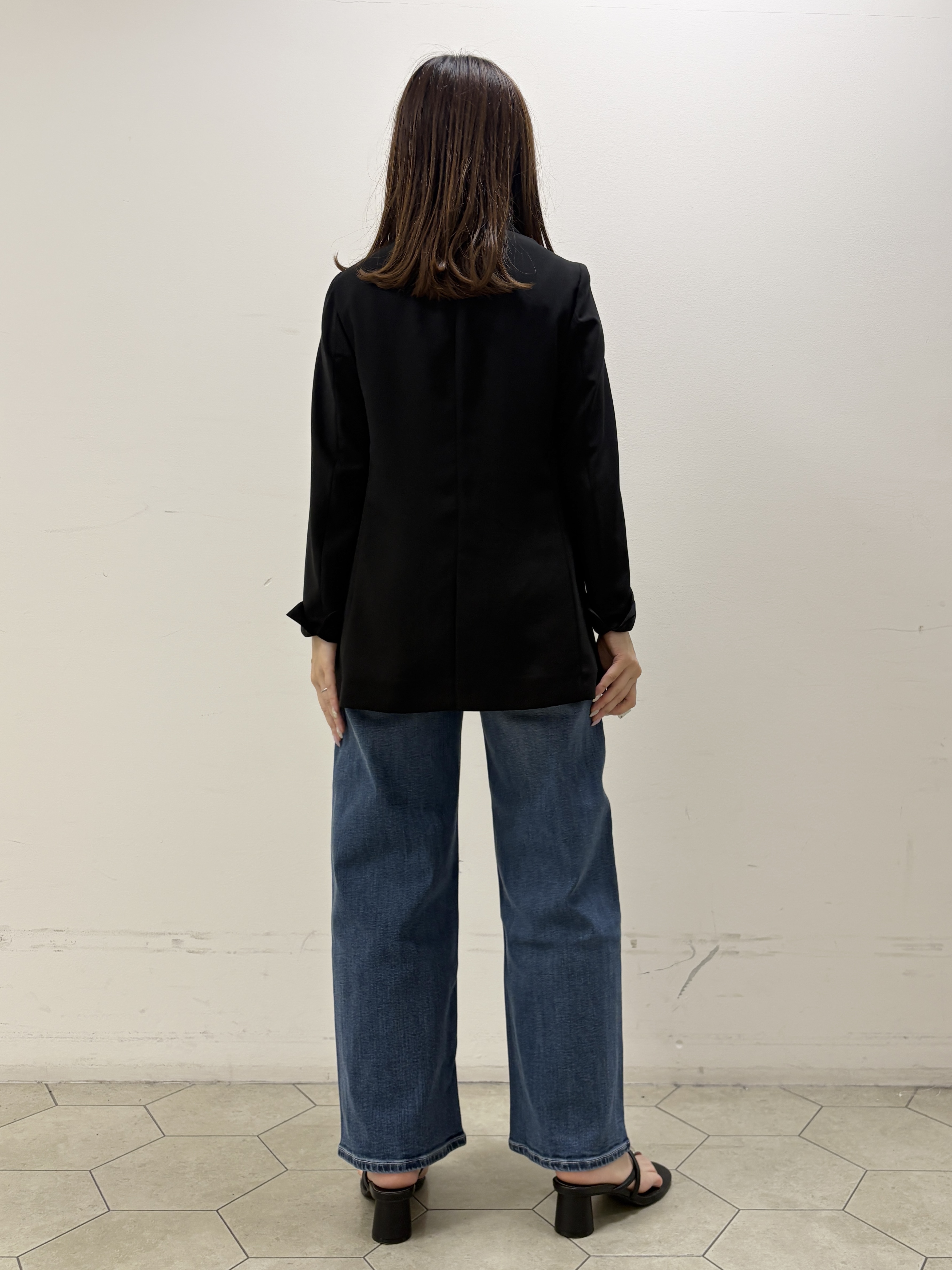 kahoさんの「INDIVI｜【新作登場！着る日傘】 ダブルジャケット」を使ったコーディネート