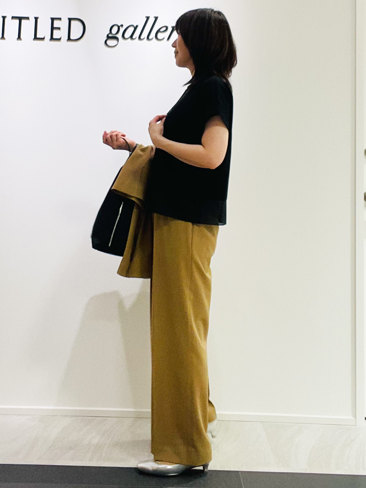 めいさんの「UNTITLED｜【重ね着でおしゃれ見え】裾シアードッキングプルオーバー」を使ったコーディネート