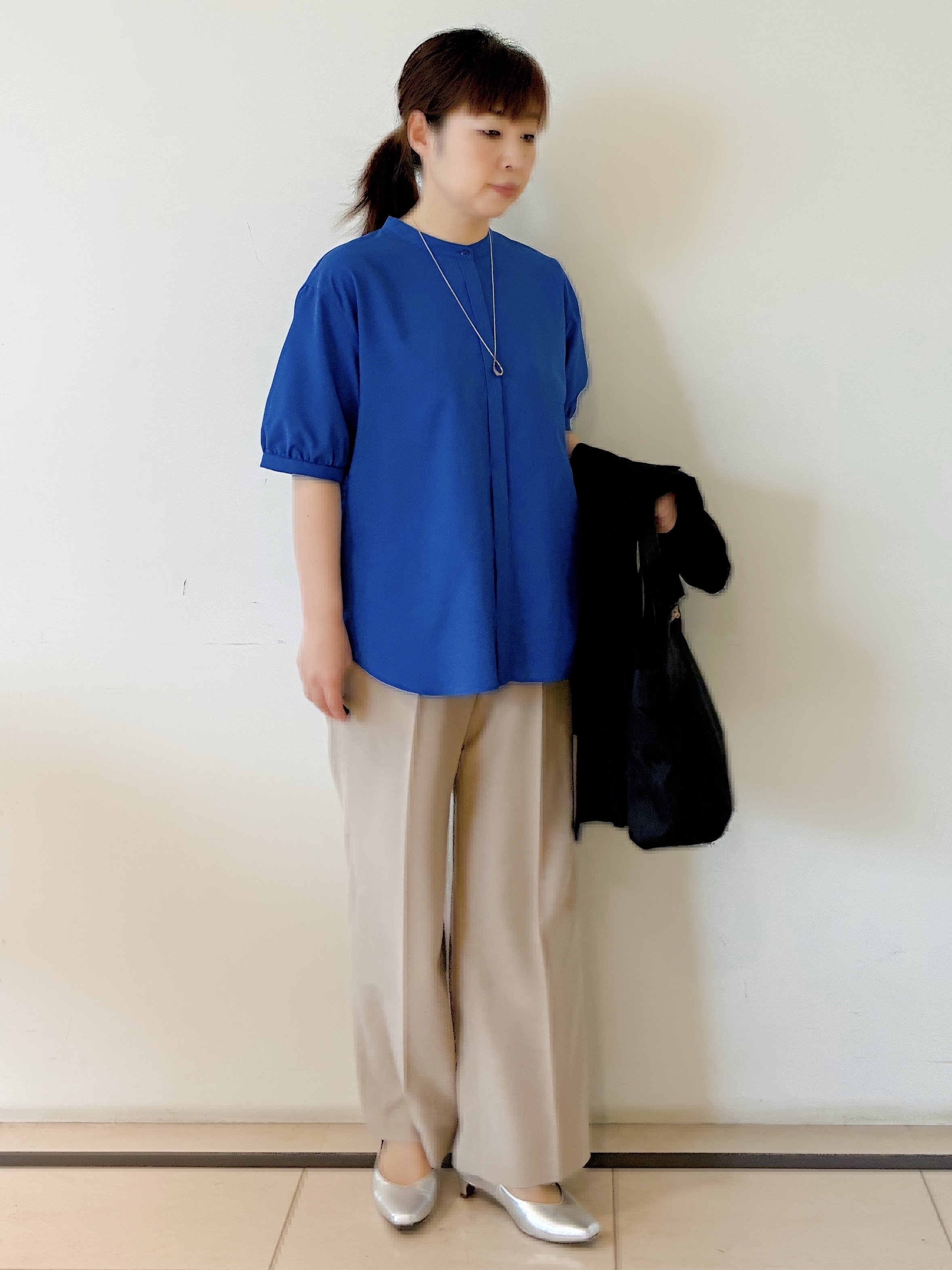 ひーさんの「Reflect｜【SS-4Lサイズ／接触冷感／シワになりにくい】リラクシーテーラードジャケット」を使ったコーディネート