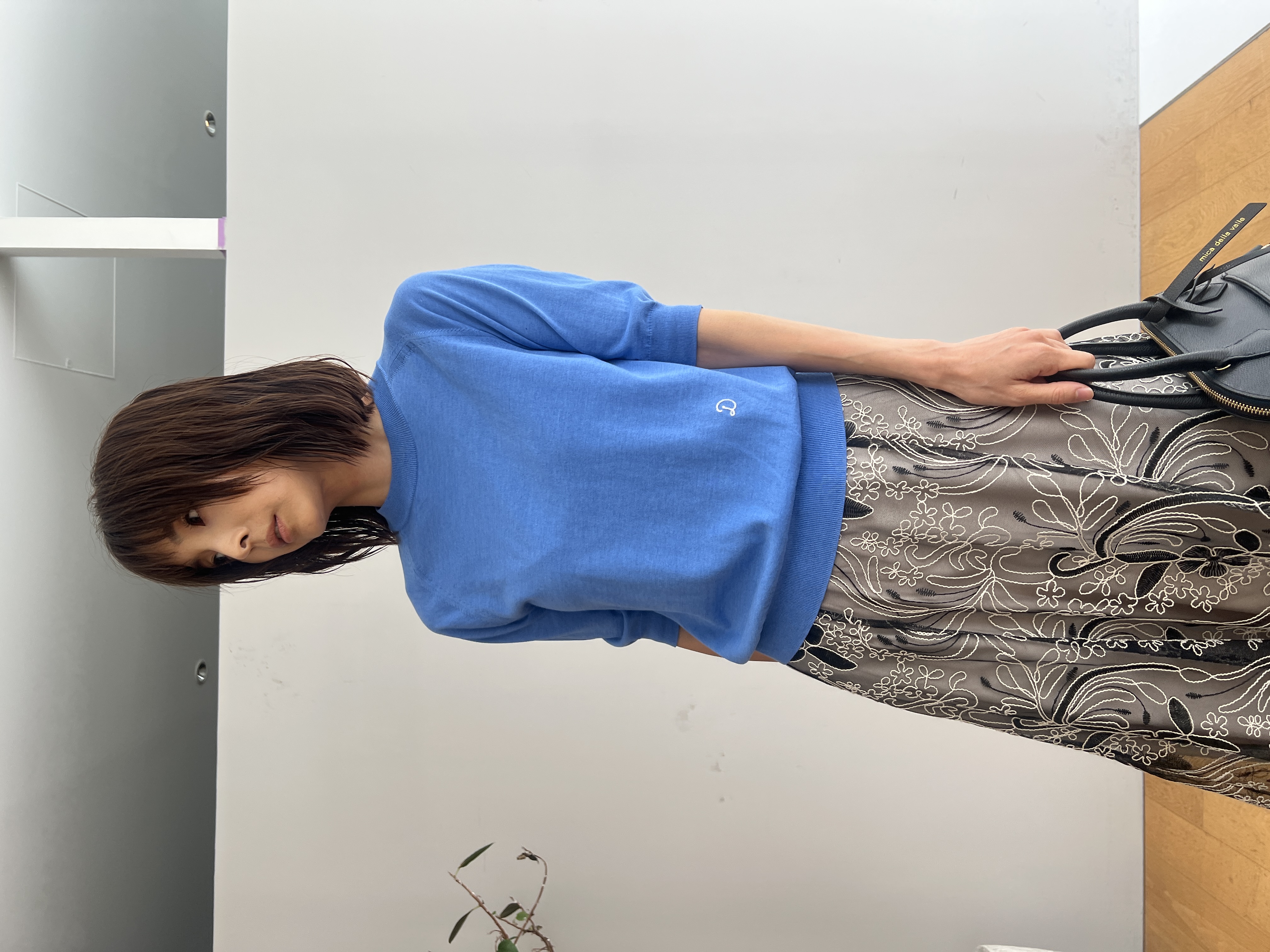 misaさんの「DRESSTERIOR｜◆mica della valle（ミカデラヴァッレ）Katia ハンドバッグ」を使ったコーディネート