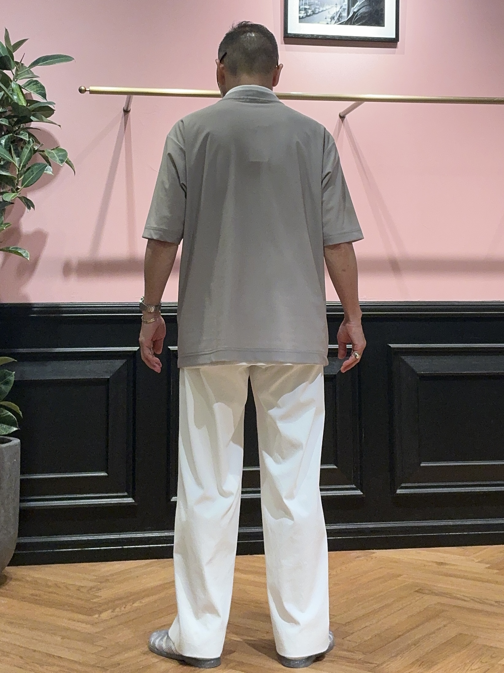 torigoeさんの「DRESSTERIOR｜【接触冷感/UVカット/ウォッシャブル】AIRTOOL クルーネックTシャツ」を使ったコーディネート