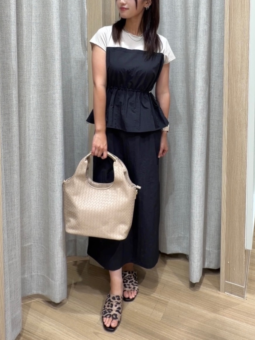 Fumikaさんの「grove｜【低身長さんも選べる着丈・洗濯機◎】1枚で旬顔！Tシャツドッキングドロストワンピース」を使ったコーディネート