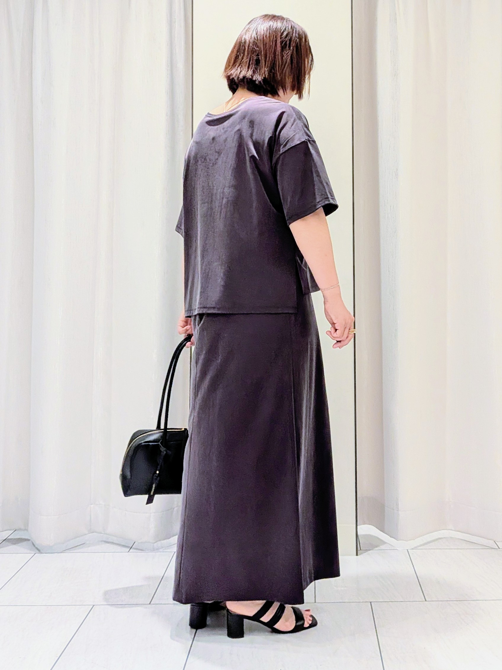 Onumaさんの「UNTITLED｜【セットアップ可/接触冷感】ヴィンテージライクプルオーバー」を使ったコーディネート
