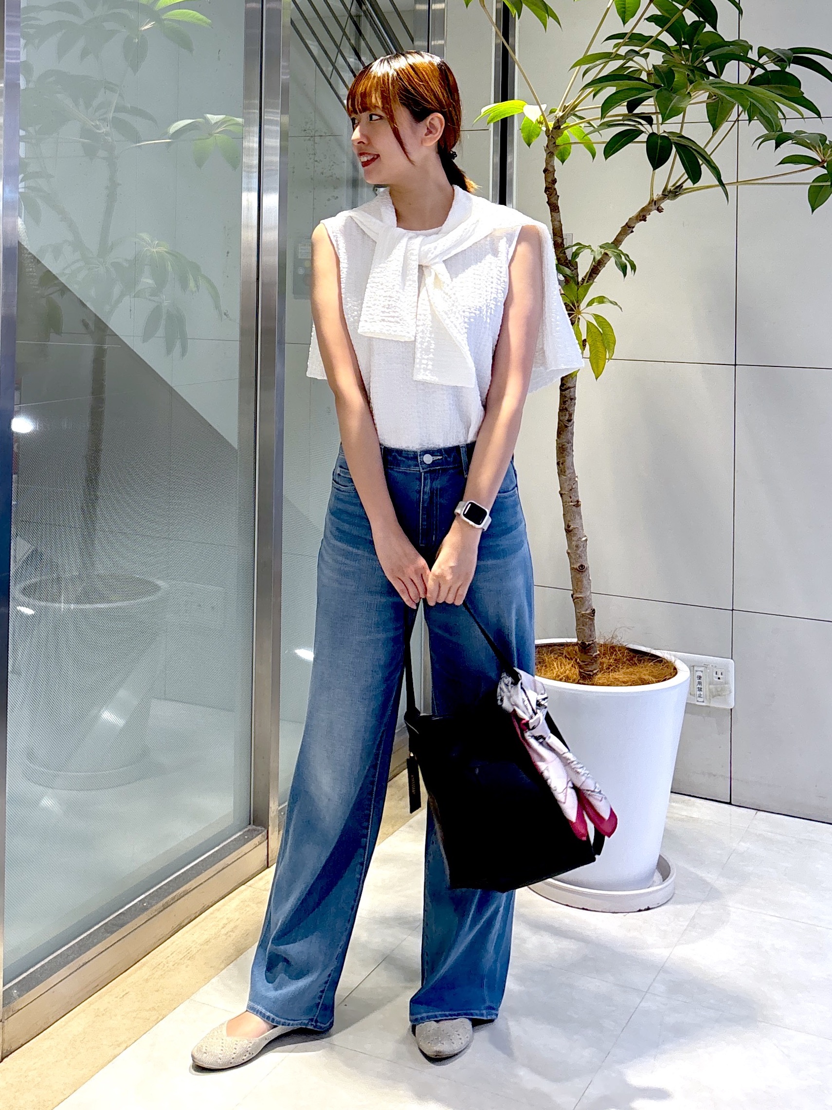 yukaさんの「UNTITLED｜【アンサンブル可】ポコポコカーディガン」を使ったコーディネート