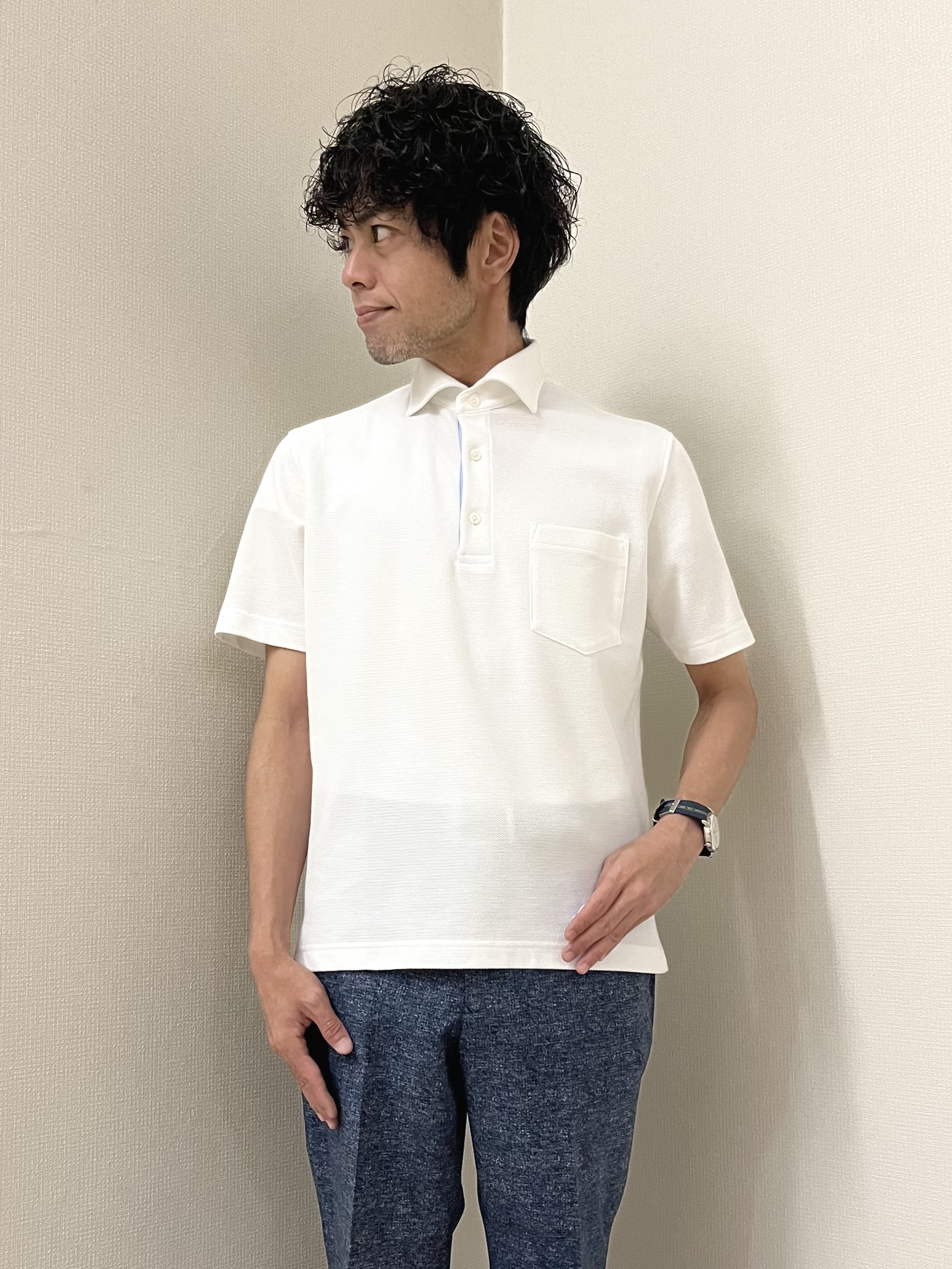 URAさんの「TAKEO KIKUCHI｜【抗菌防臭】CALCULO（R）ジャージ ジャケット」を使ったコーディネート