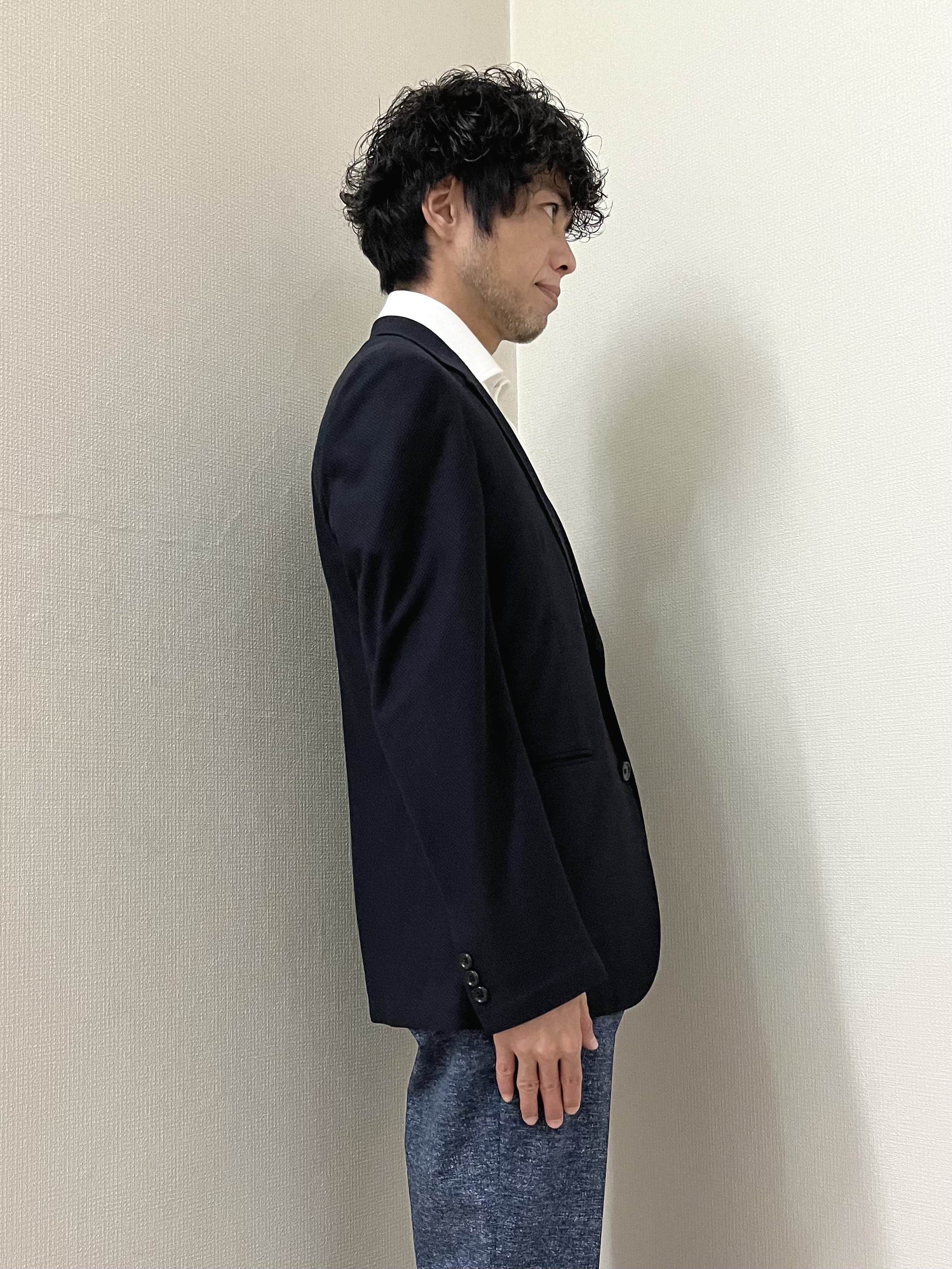 URAさんの「TAKEO KIKUCHI｜【抗菌防臭】CALCULO（R）ジャージ ジャケット」を使ったコーディネート