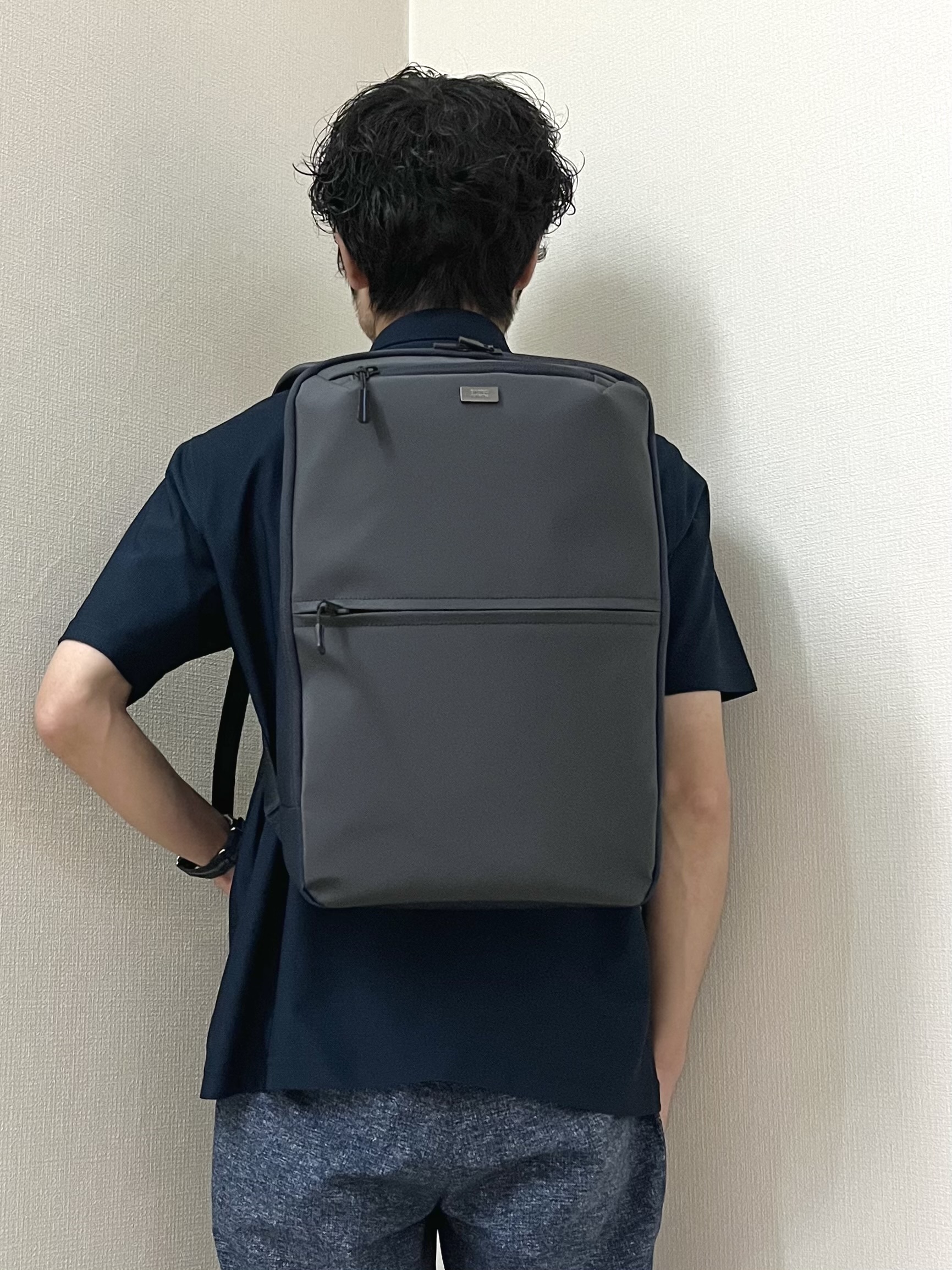 URAさんの「TAKEO KIKUCHI｜【通気性】AIR TOOL ポロシャツ」を使ったコーディネート