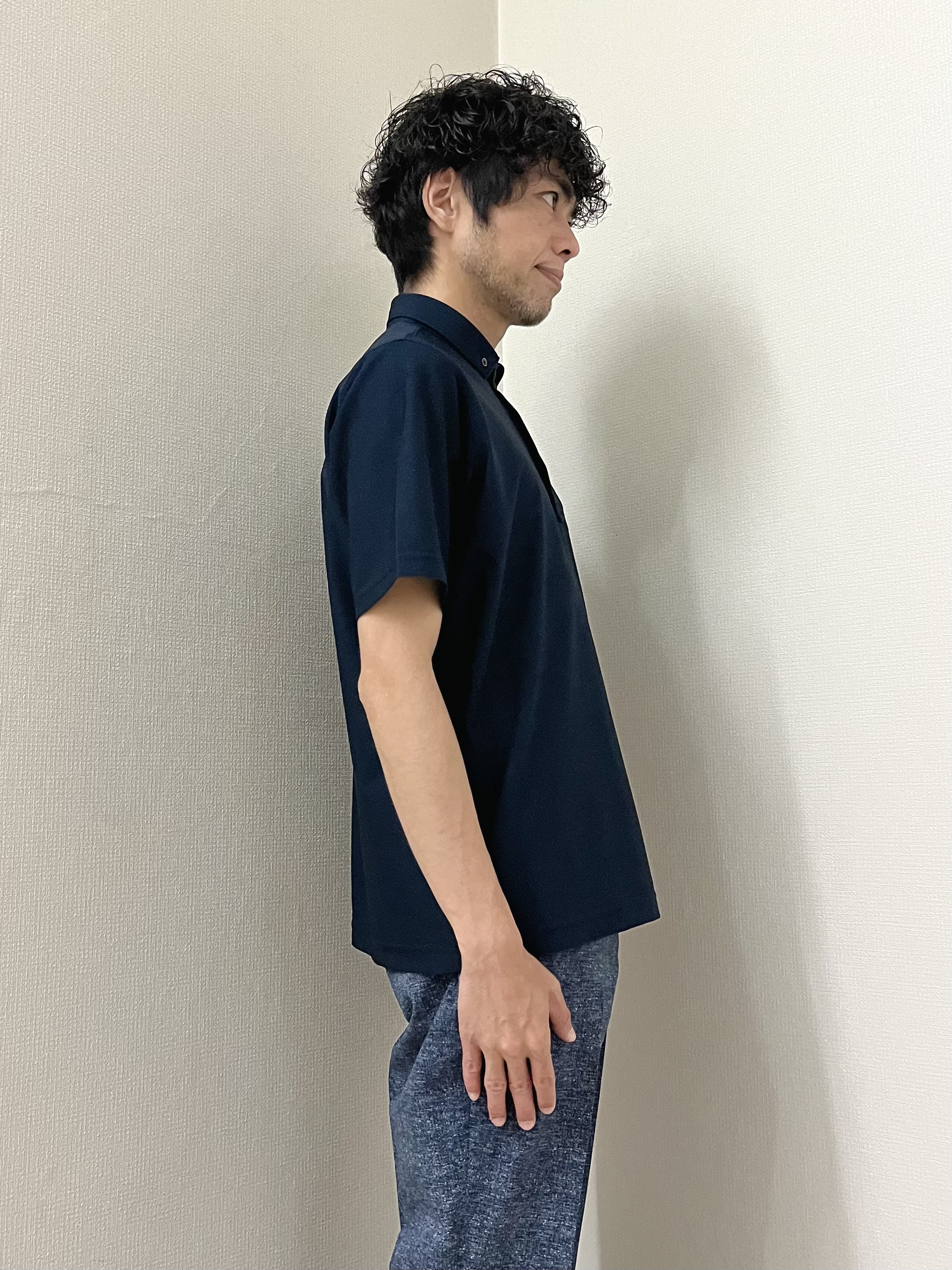 URAさんの「TAKEO KIKUCHI｜【通気性】AIR TOOL ポロシャツ」を使ったコーディネート