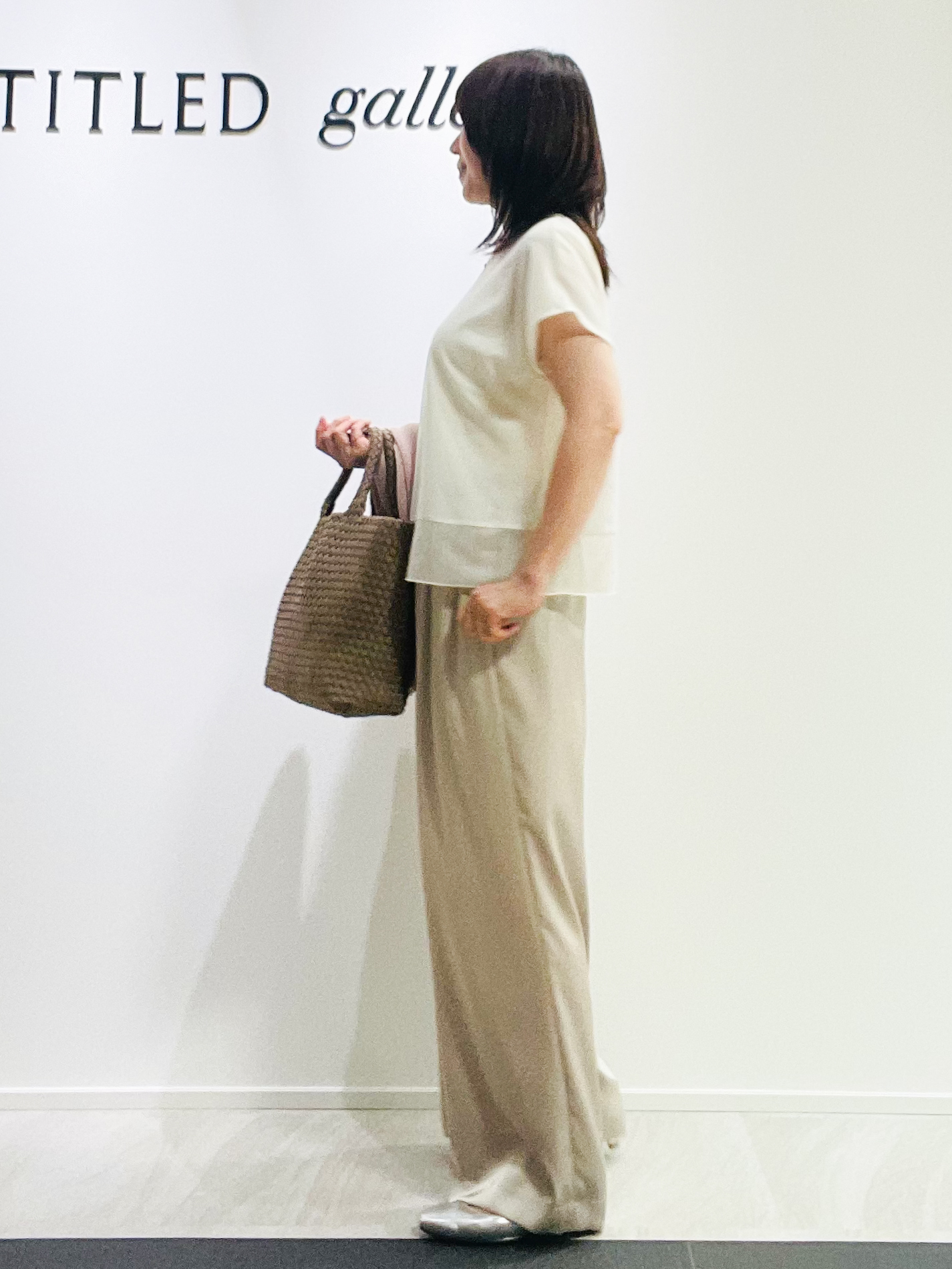 めいさんの「UNTITLED｜【重ね着でおしゃれ見え】裾シアードッキングプルオーバー」を使ったコーディネート